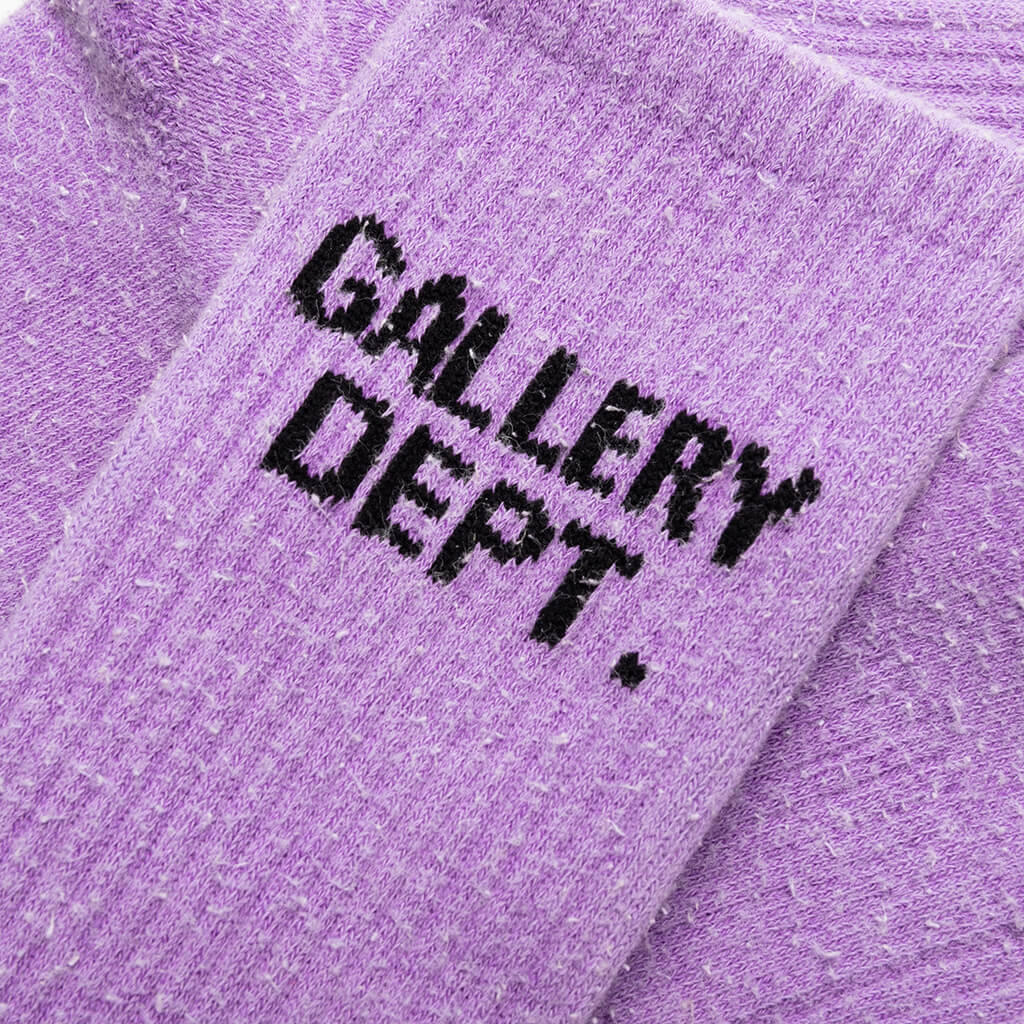 Clean Socks - Fluorescent Purple - Image 2