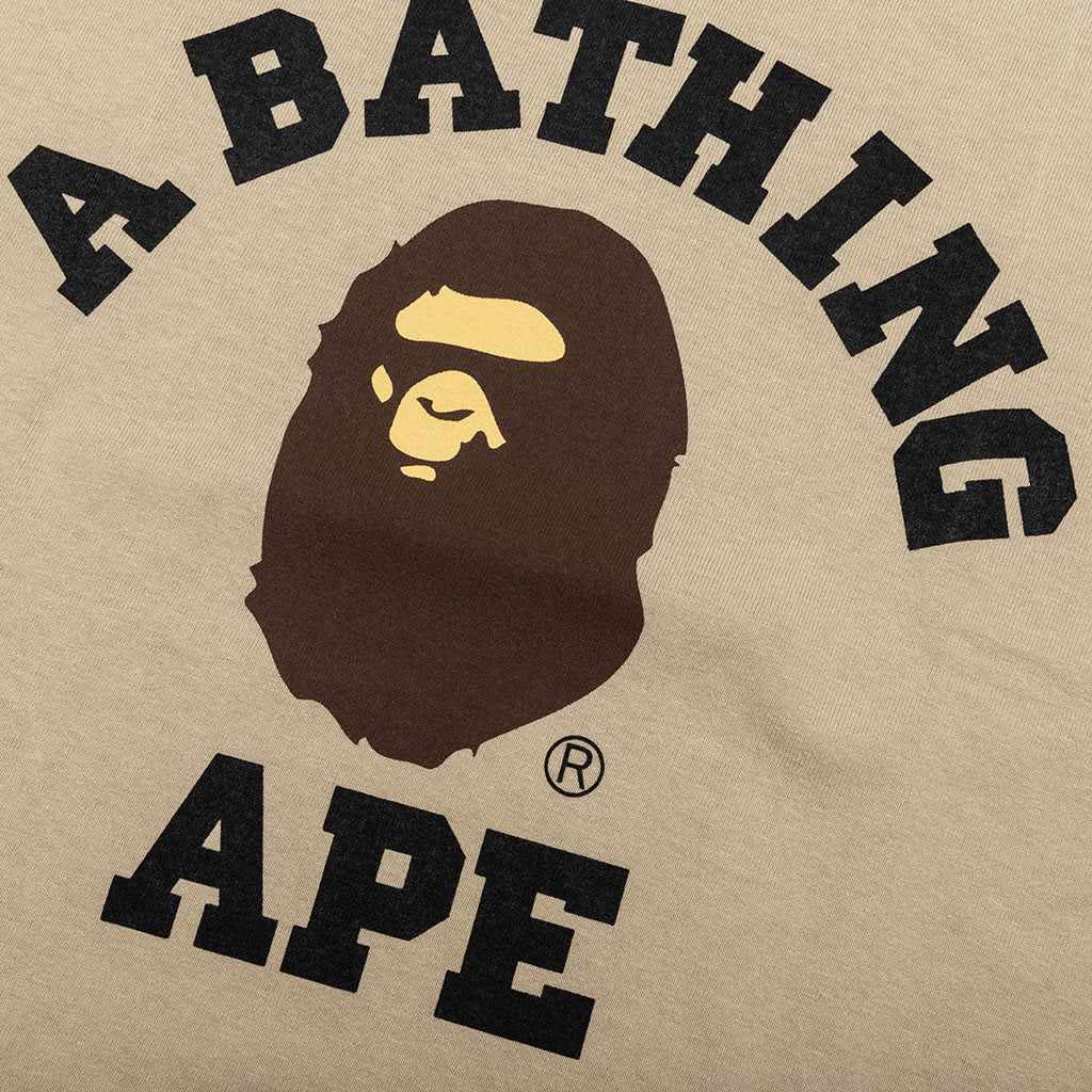 College Tee - Beige - Image 3