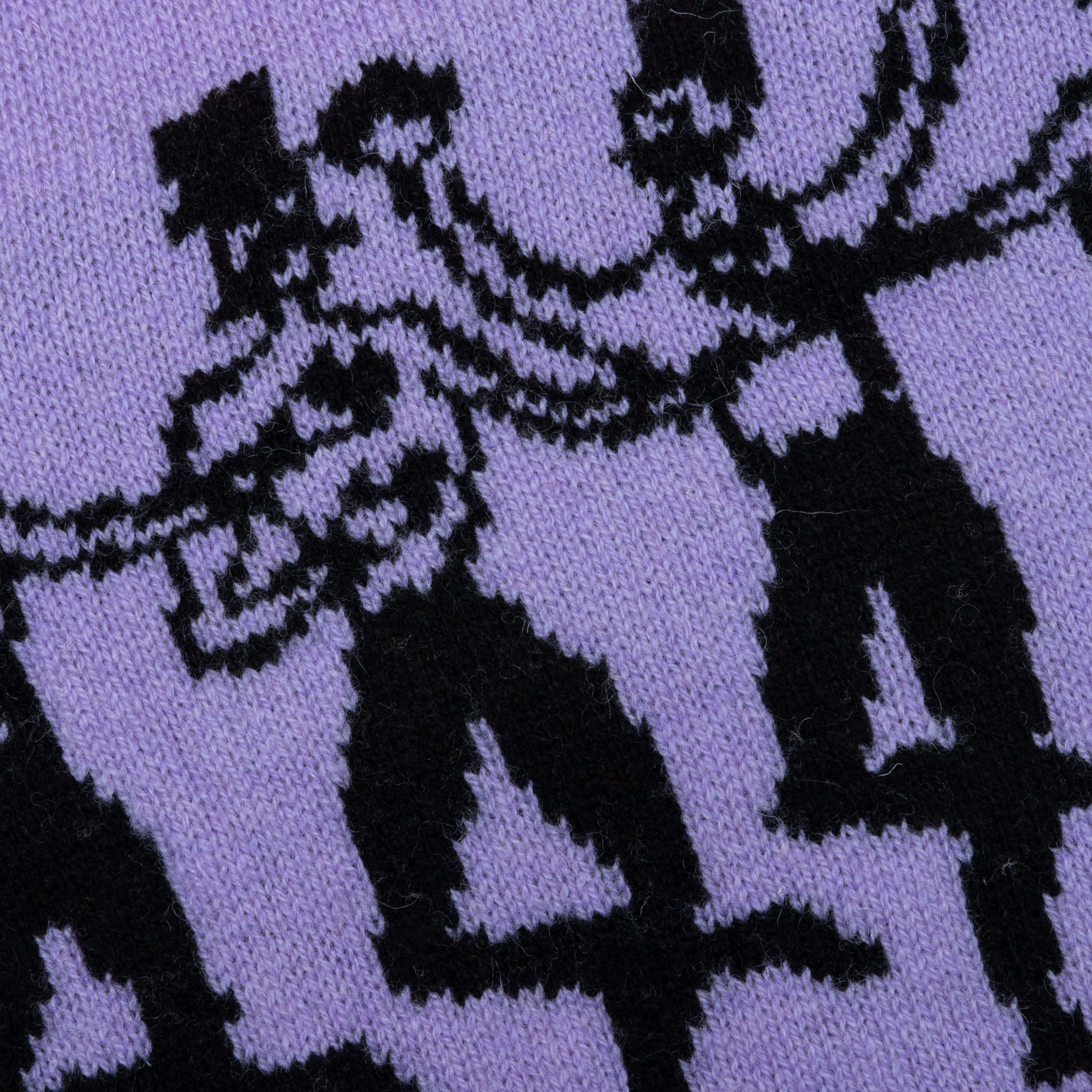 Comedie de KidSuper Sweater - Purple - Image 5