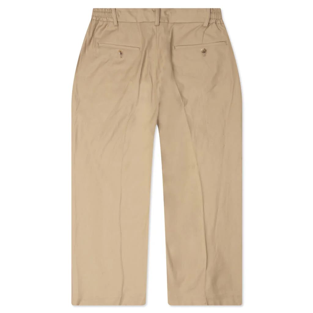 Double Weave Pant - Beige - Image 2