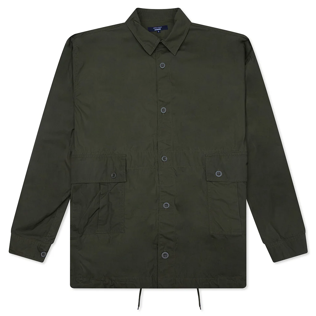 Garment Treated Shirt - Khaki