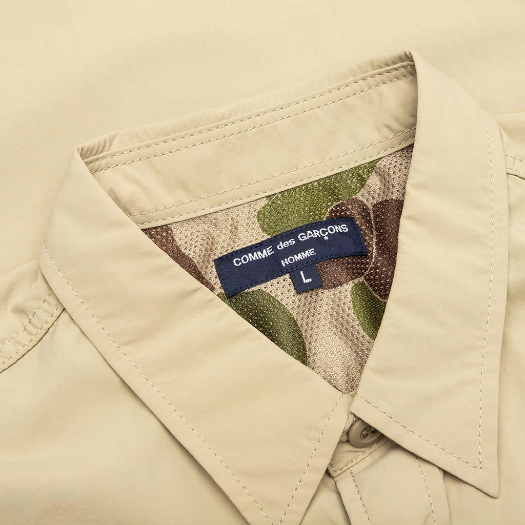 Nylon Shirt - Beige - Image 3