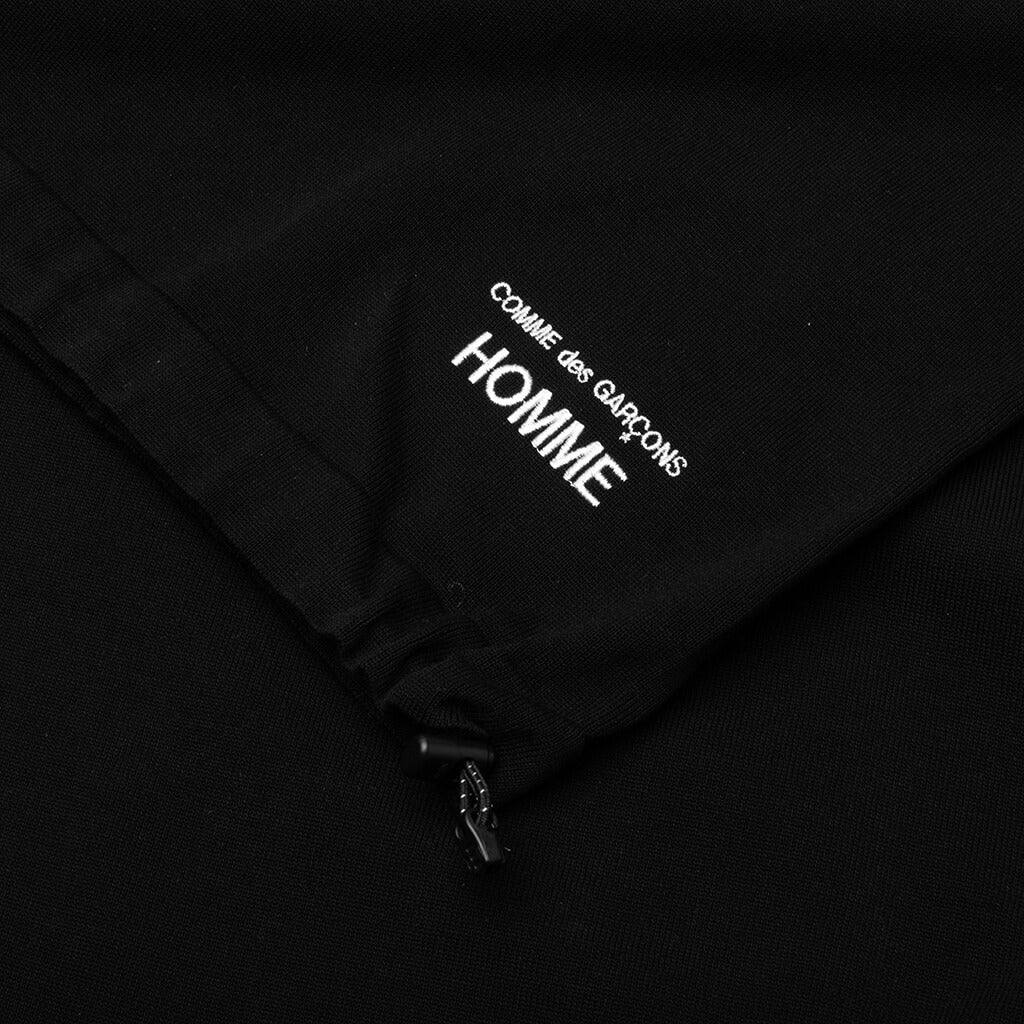 Crewneck Knitted Sweater - Black - Image 3