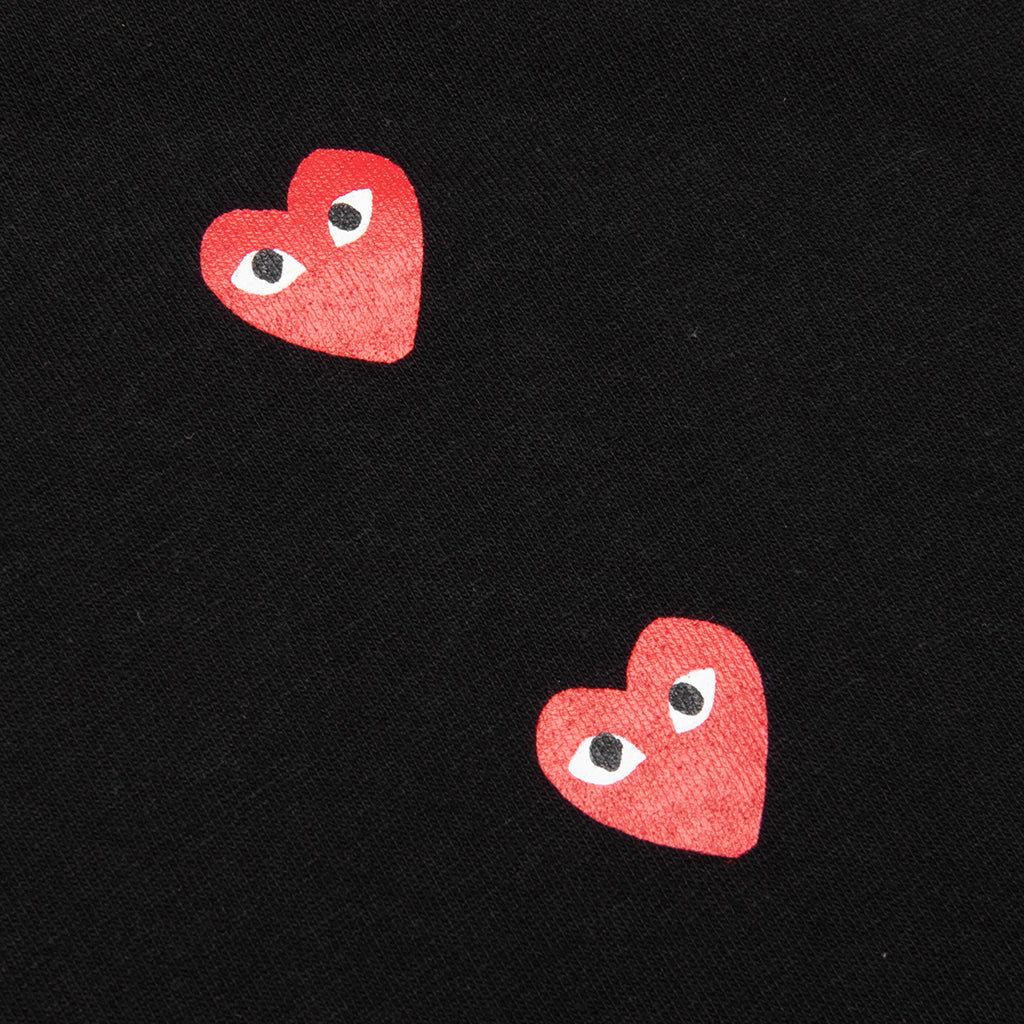 Logo Print Any Heart L/S T-Shirt - Black - Image 4