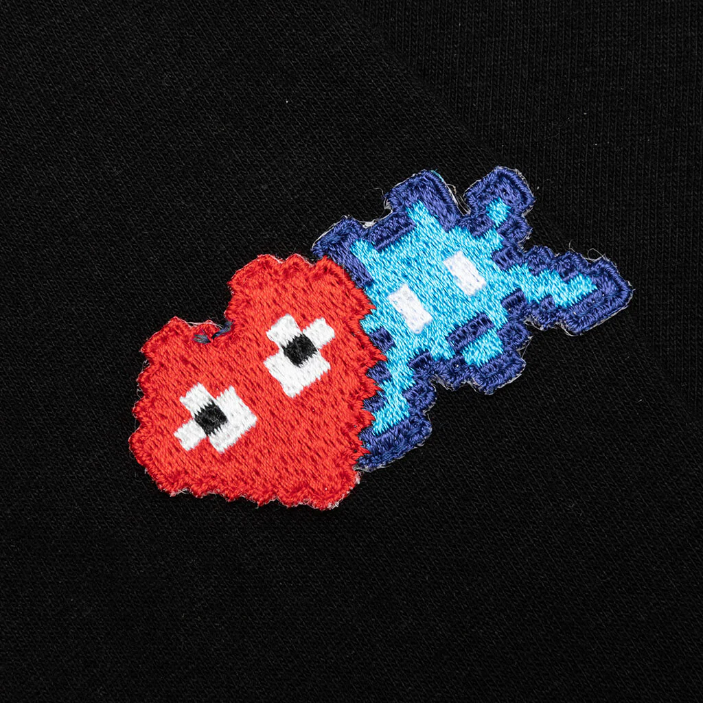 Comme des Garcons PLAY x the Artist Invader L/S Tee - Black - Image 3