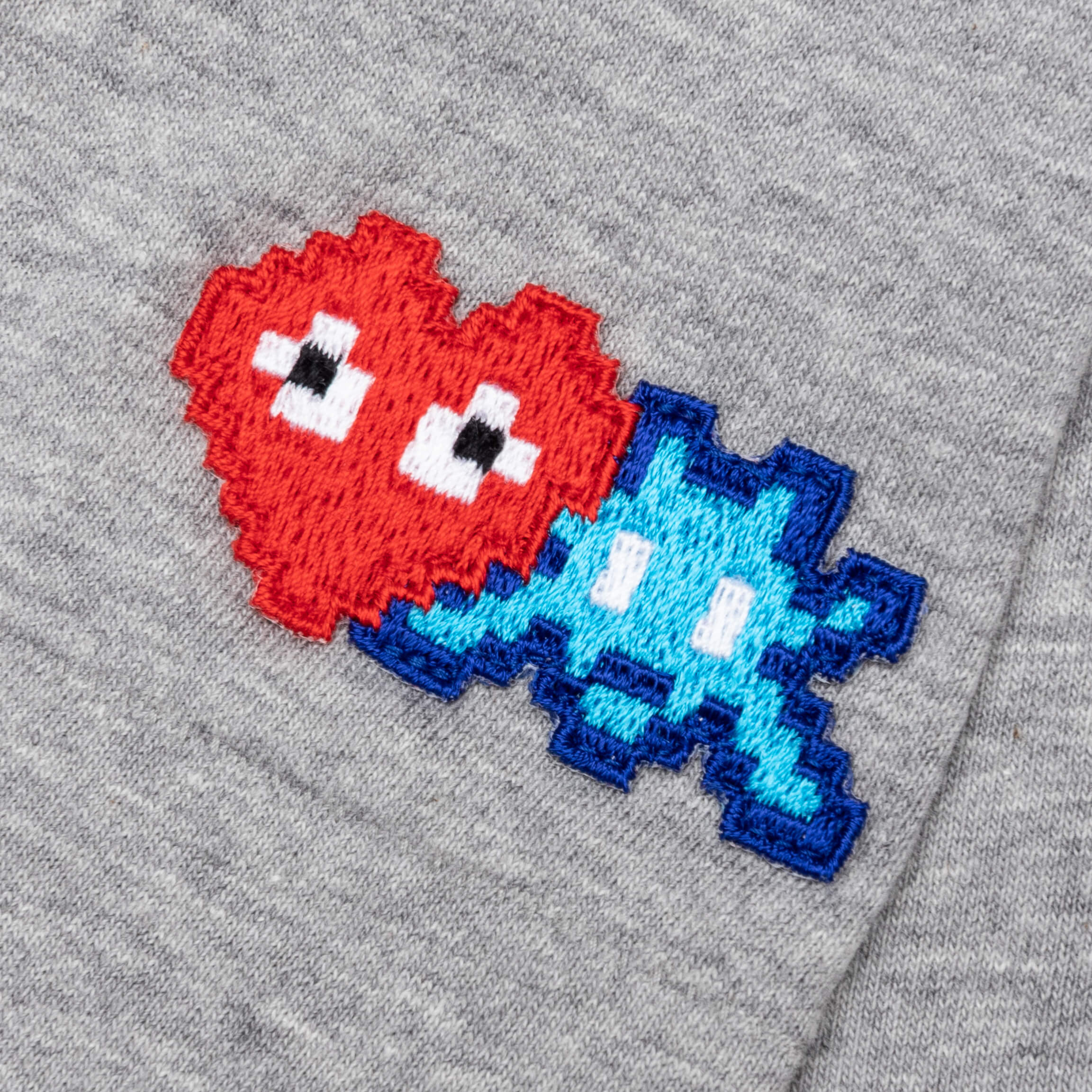 Comme des Garcons PLAY x the Artist Invader S/S Tee - Grey - Image 3