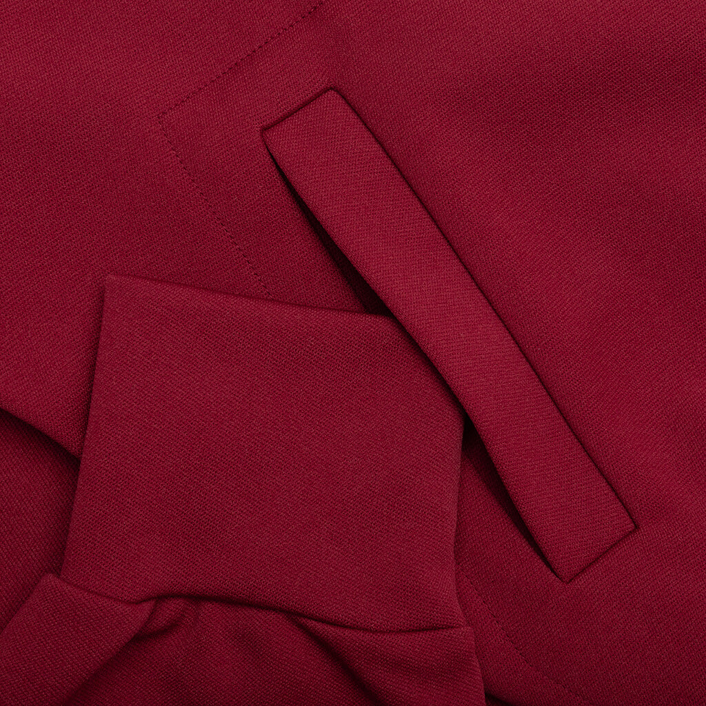 Comme des Garcons PLAY x the Artist Invader Women's Full-Zip Hoodie - Burgundy - Image 4