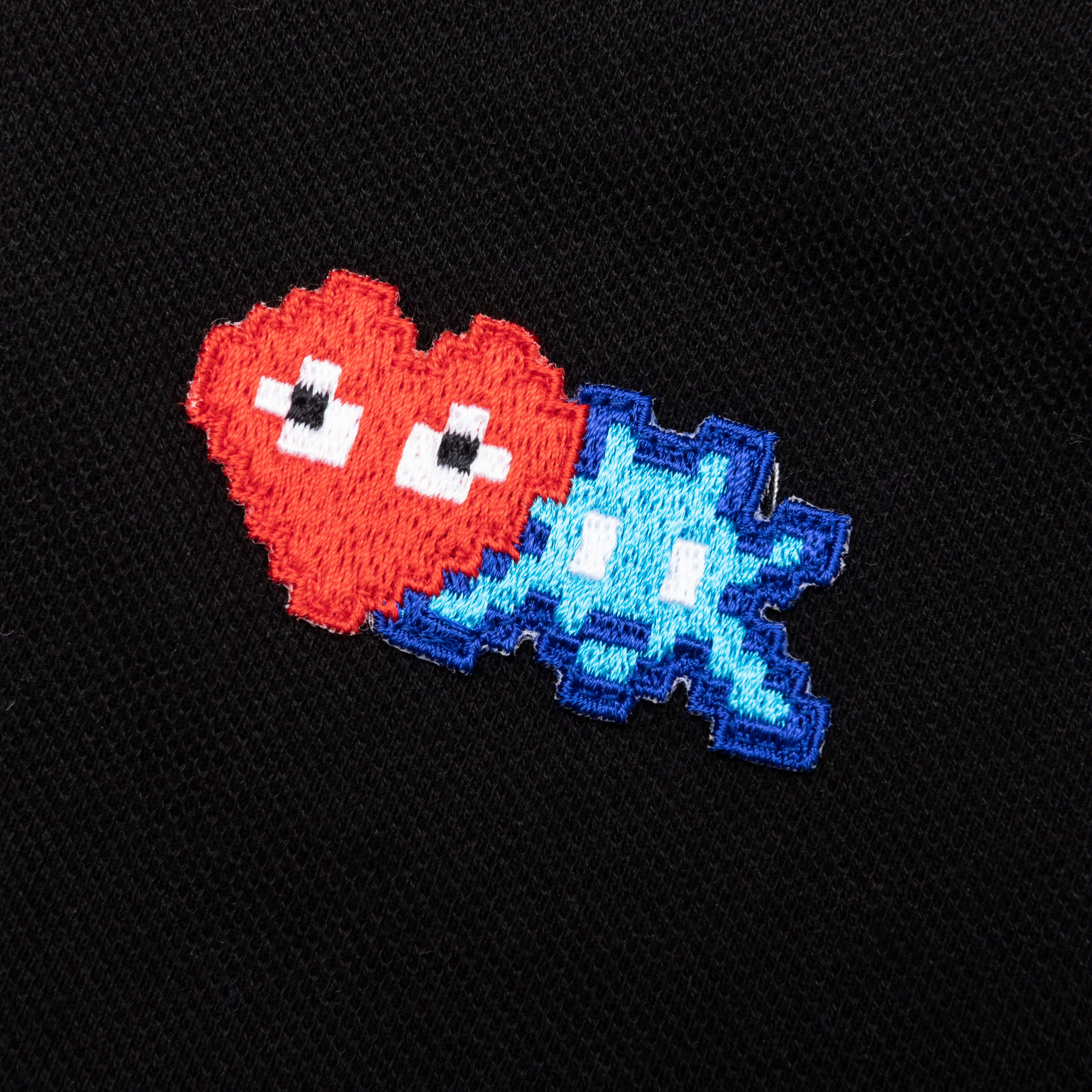 Comme des Garcons PLAY x the Artist Invader Women's Polo - Black - Image 4