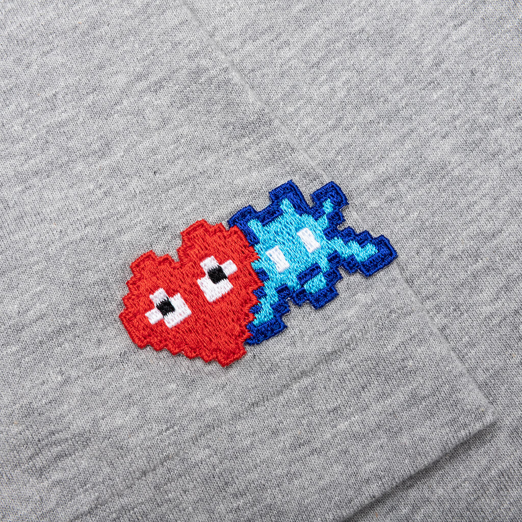 Comme des Garcons PLAY x the Artist Invader Women's S/S Tee - Grey - Image 3