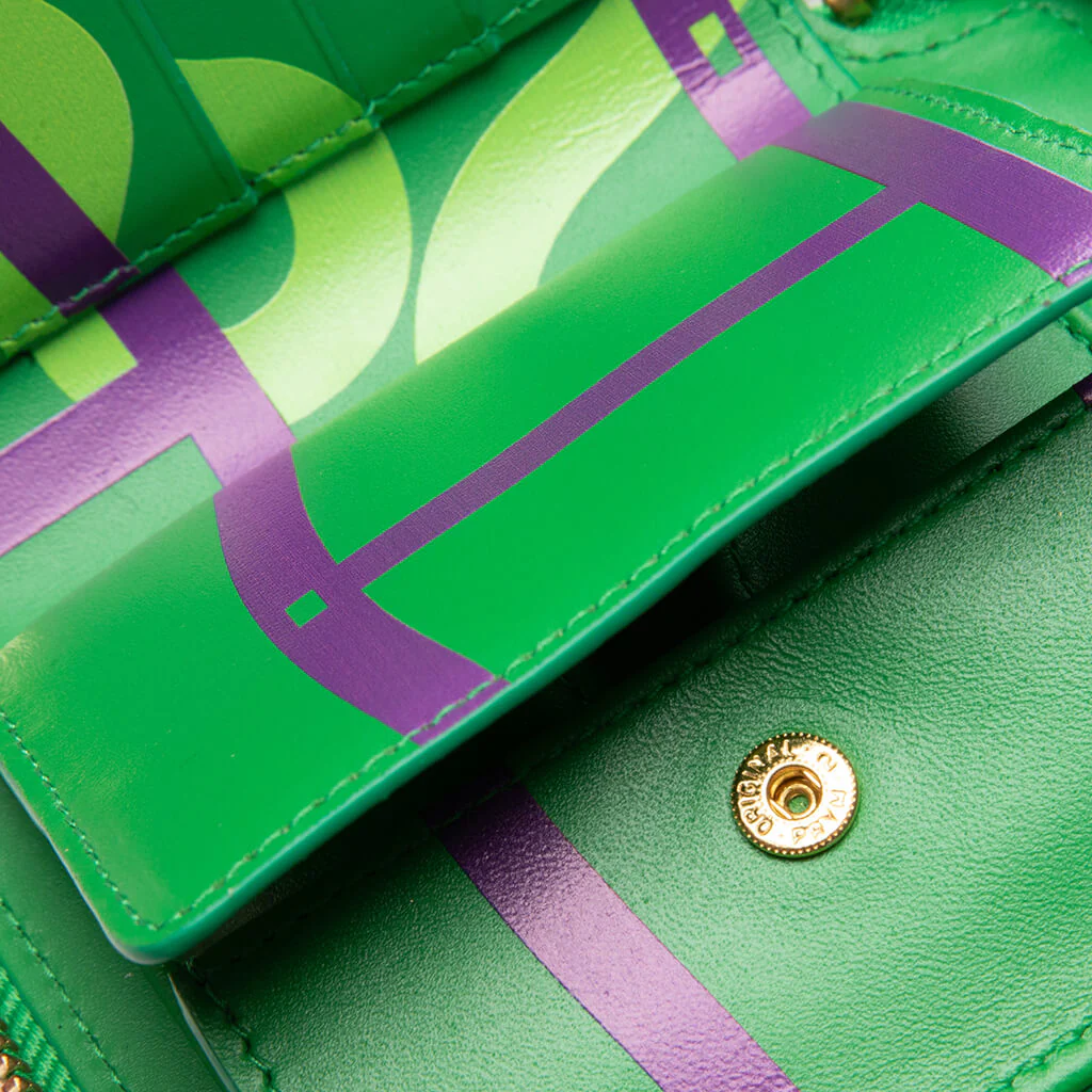 Comme des Garcons SA2100RE Ruby Eyes Wallet - Green - Image 5