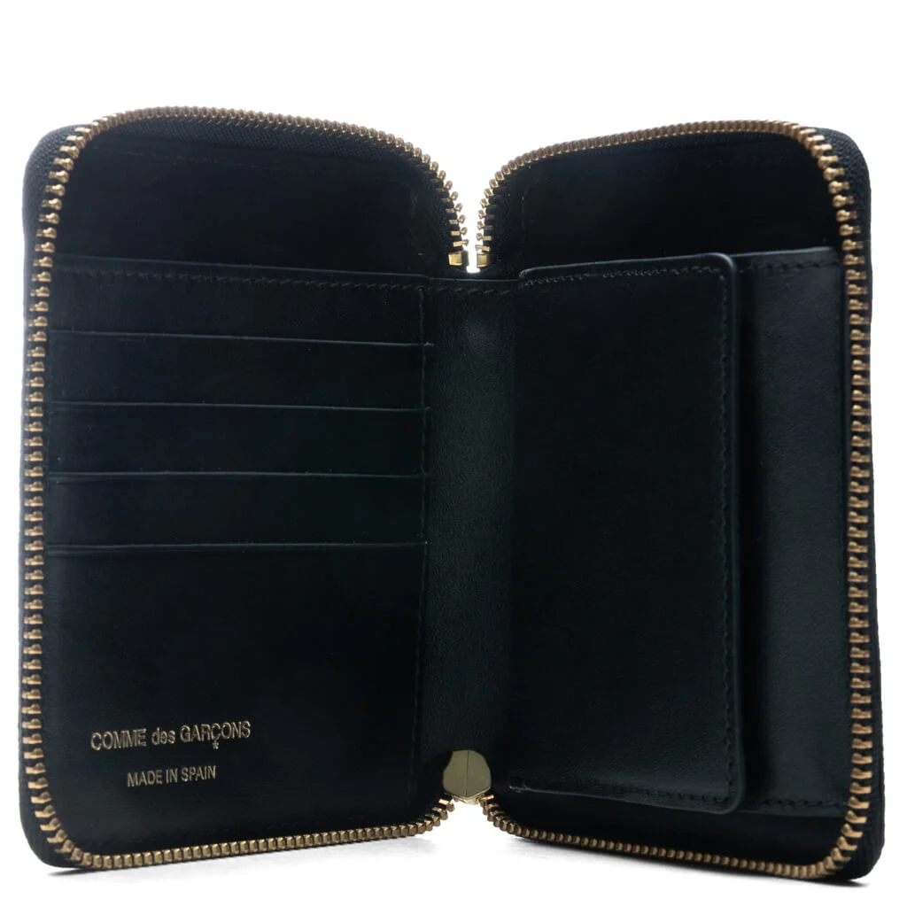 Comme des Garcons Tartan Patchwork Wallet - Green - Image 2