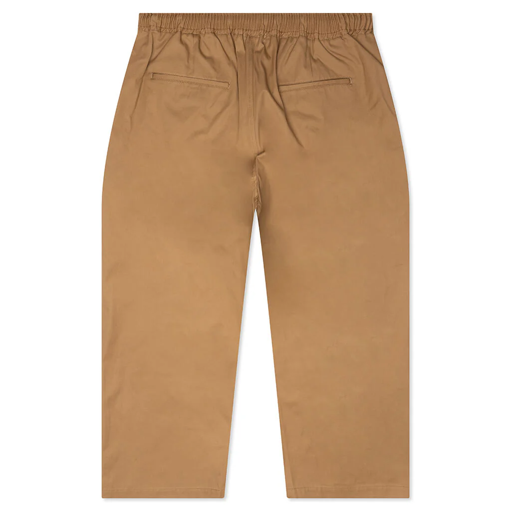 Wide Leg Trousers - Beige - Image 2