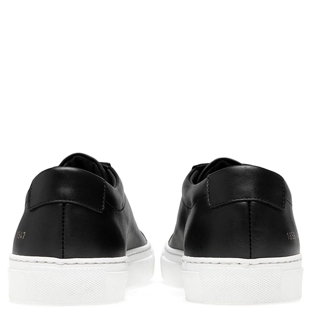 Achilles Low White Sole - Black - Image 4