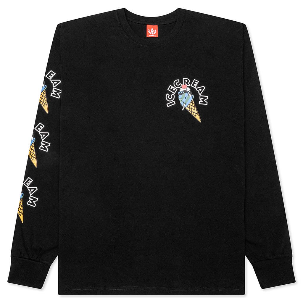 Cone Man L/S Knit - Black - Image 4