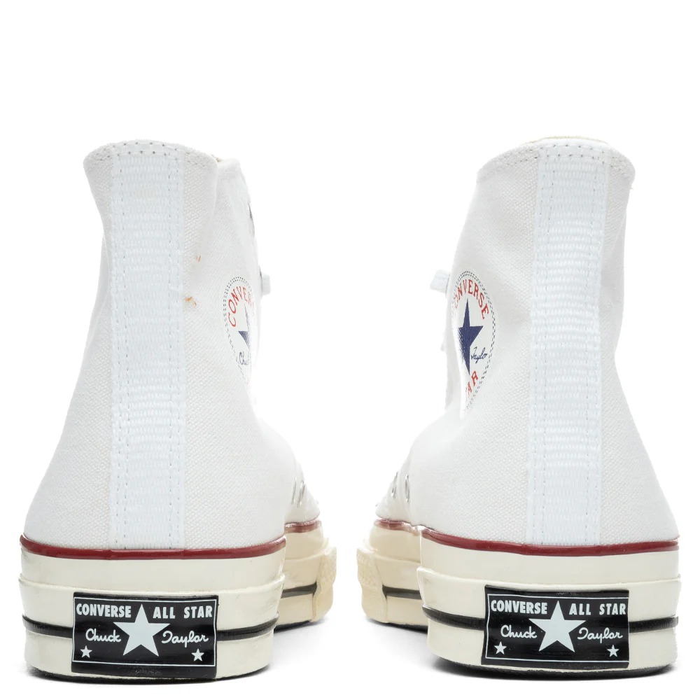 Chuck '70 Hi - White/Garnet/Egret - Image 4