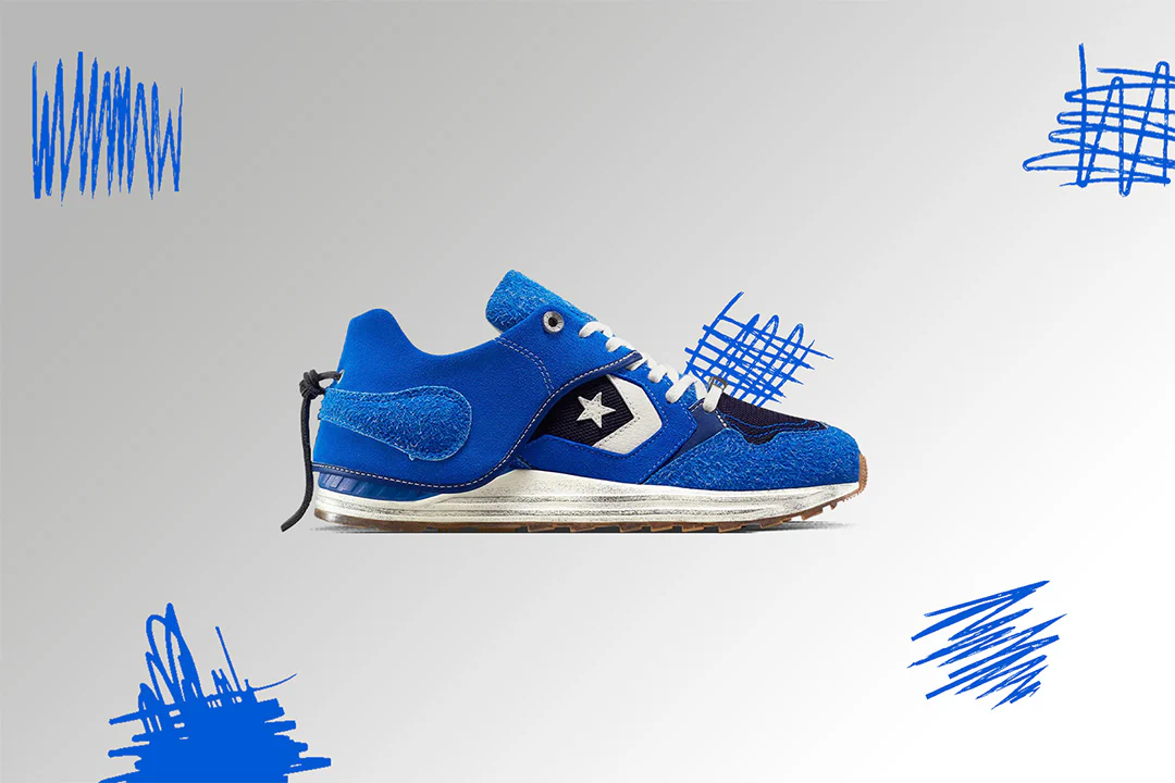 Converse x Ader Error Waive Trainer - Blue/Antique White/Tofu - Image 5