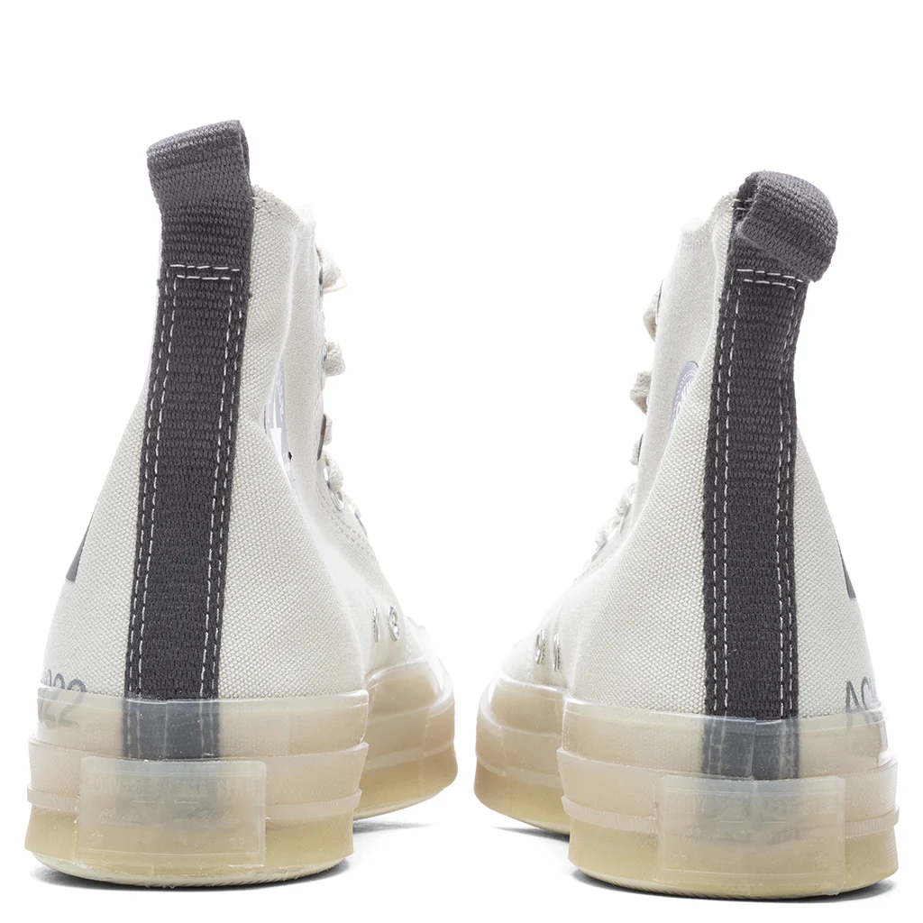Converse x A-Cold-Wall Chuck 70 Hi - Silver Birch/Pavement/Stone - Image 4