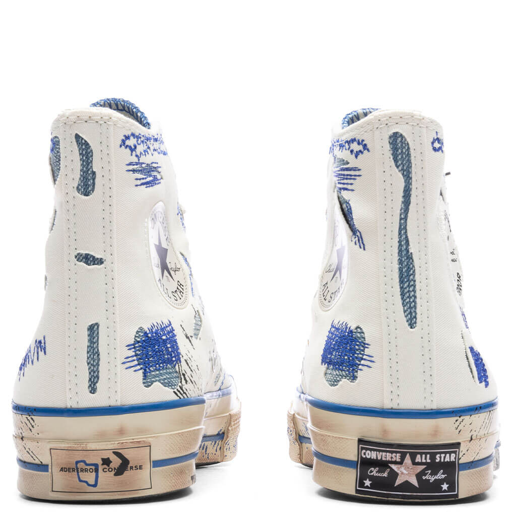 Converse x Ader Error Chuck 70 Hi - White/Blue/Imperial Blue - Image 4