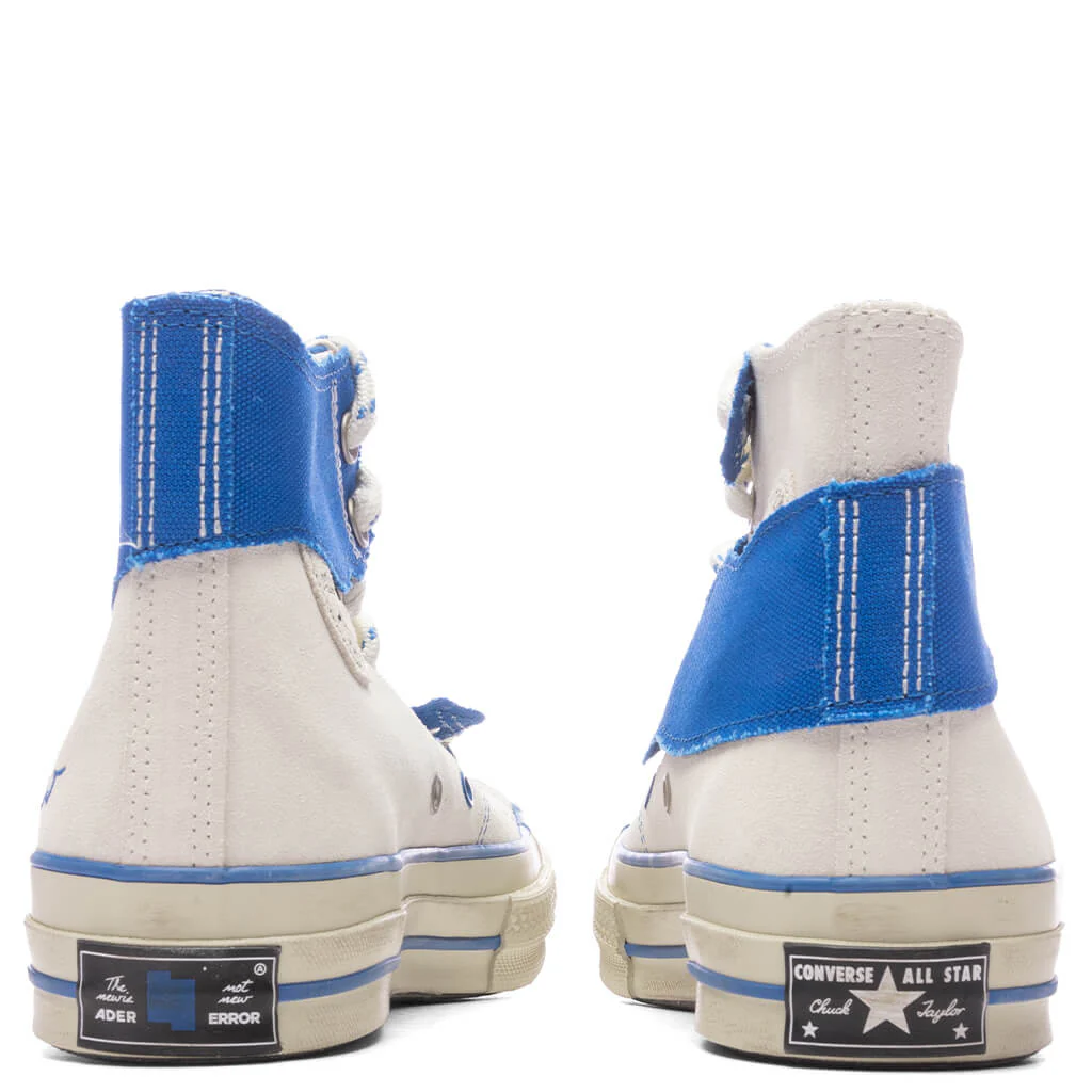 Converse x Ader Error Chuck 70 Hi - White/Imperial Blue/Black - Image 4