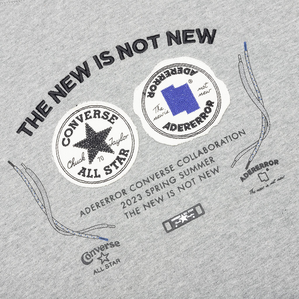 Converse x Ader Error Shapes Crew - Vintage Grey - Image 3