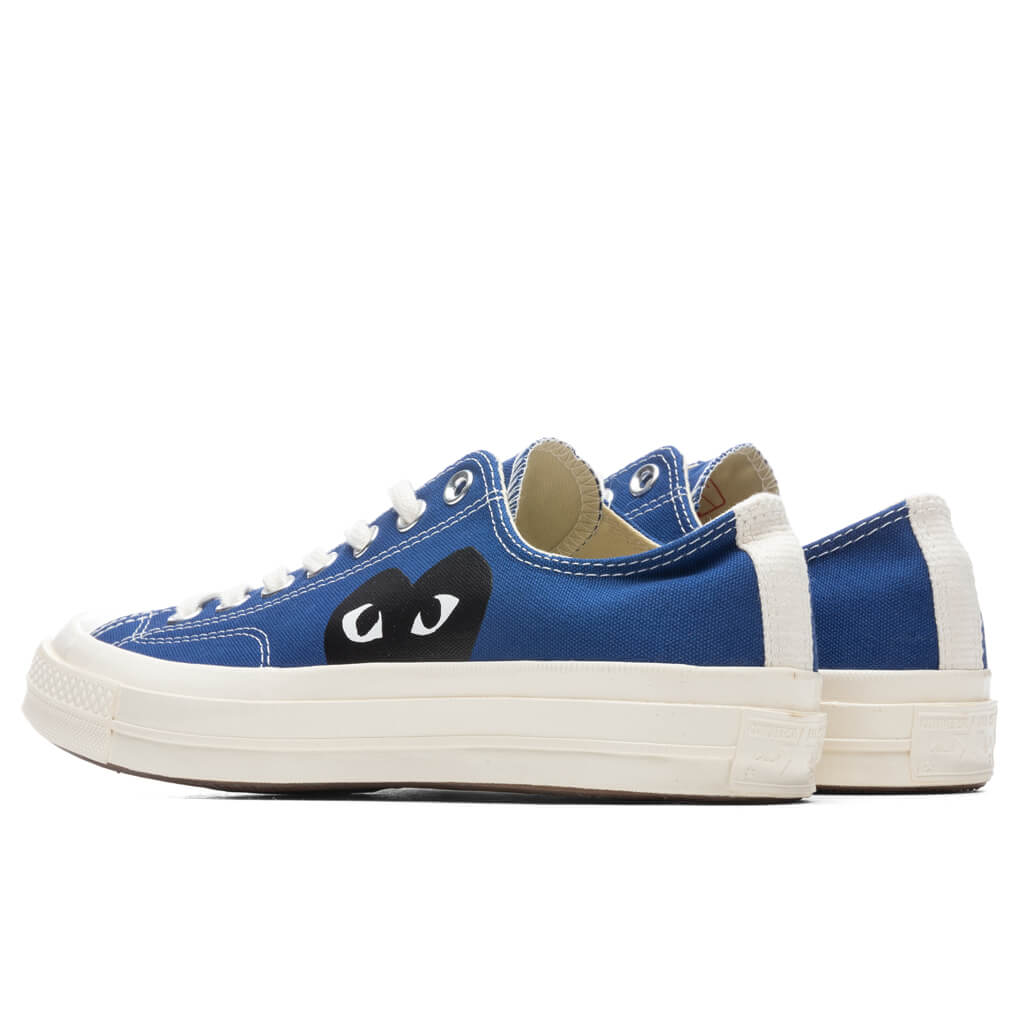Converse x Comme Des Garcons PLAY All Star Chuck '70 Ox - Blue - Image 3
