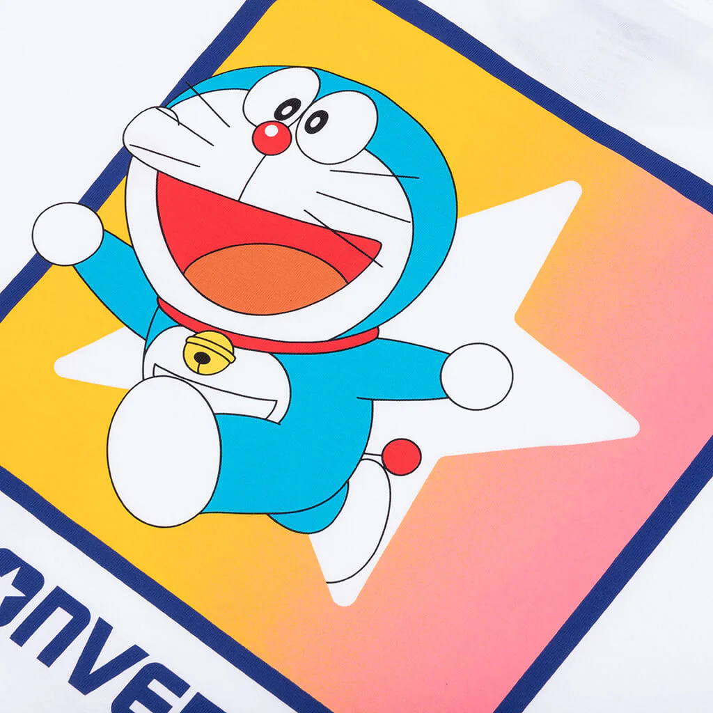 Converse x Doraemon Graphic Tee - White - Image 3