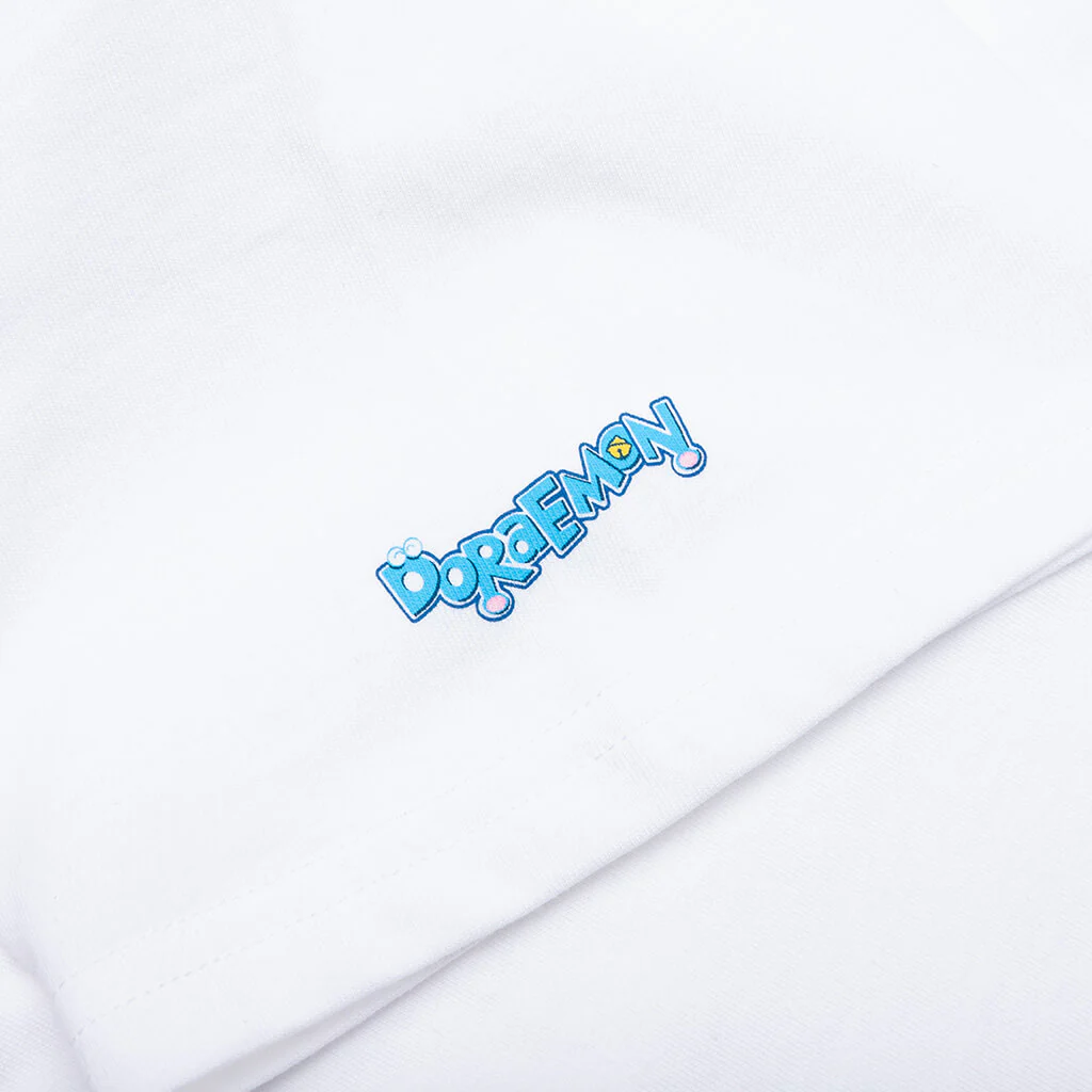 Converse x Doraemon Graphic Tee - White - Image 4