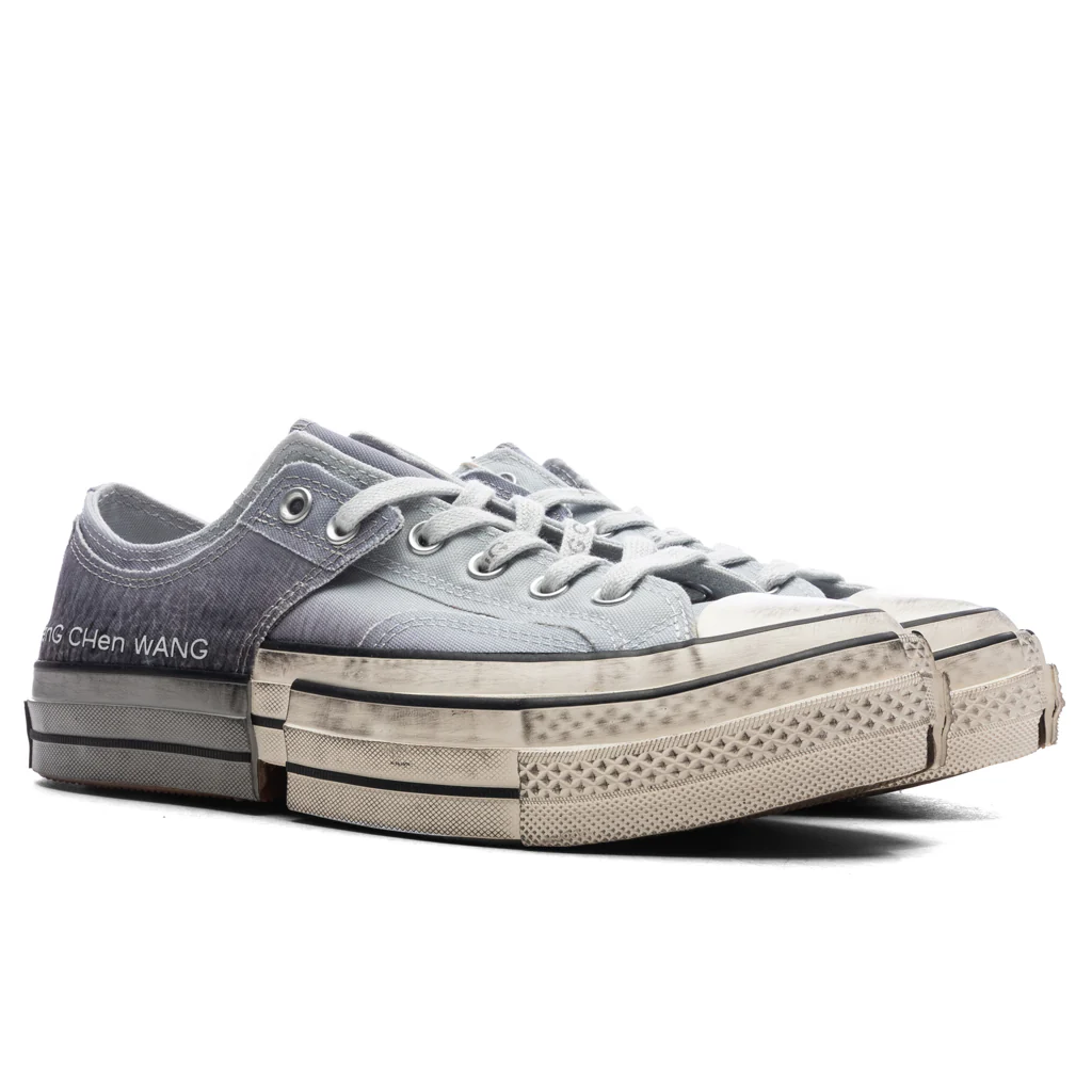 Converse x Feng Chen Wang Chuck 70 2-in-1 Ox - Grey/Egret/Black - Image 2