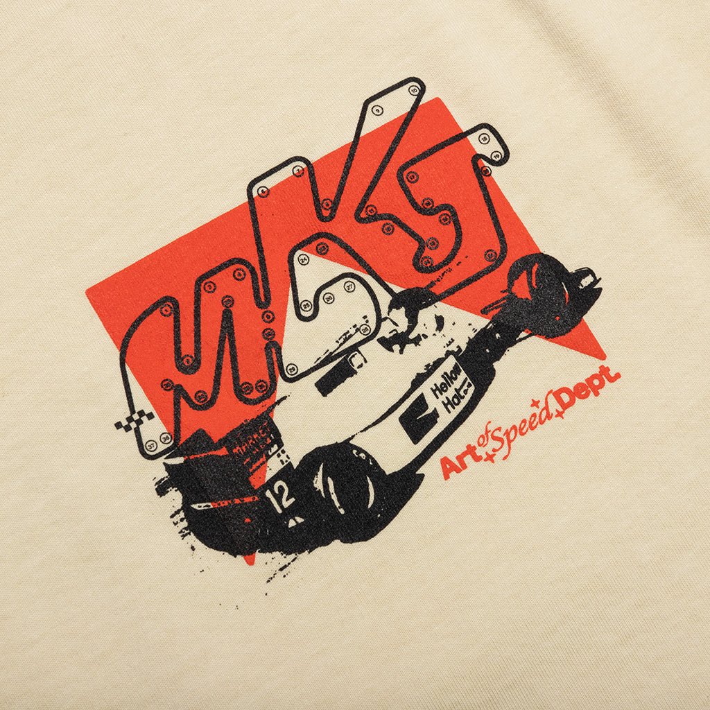 Corsa L/S T-Shirt - Ecru - Image 3