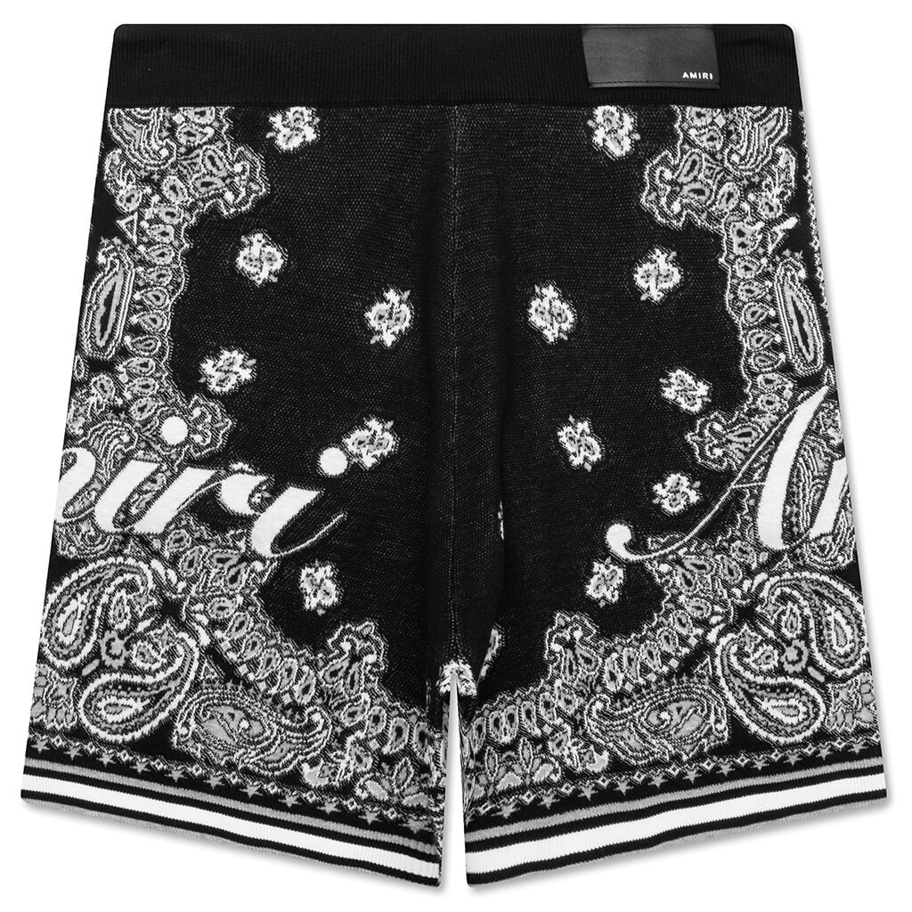 Cotton Bandana Short - Black - Image 2