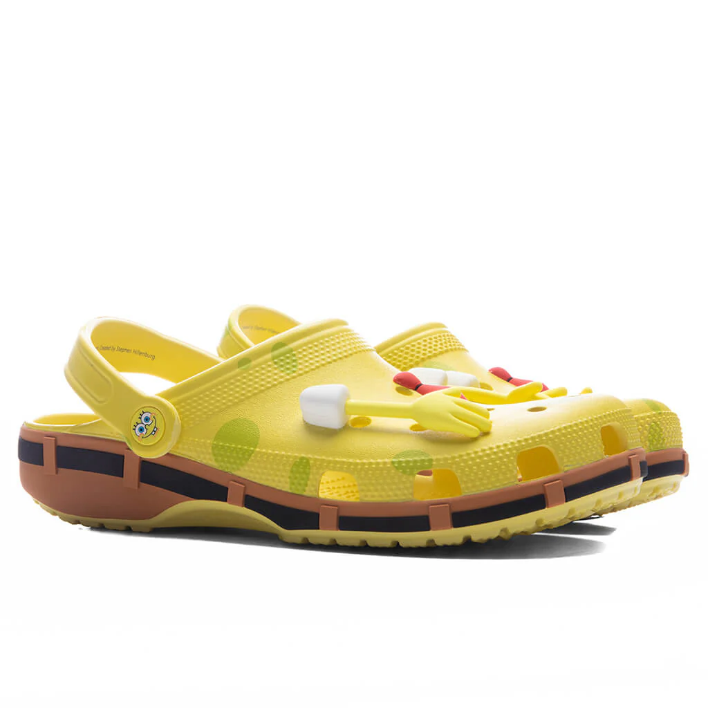 Crocs x Spongebob Classic Clog - Banana - Image 2