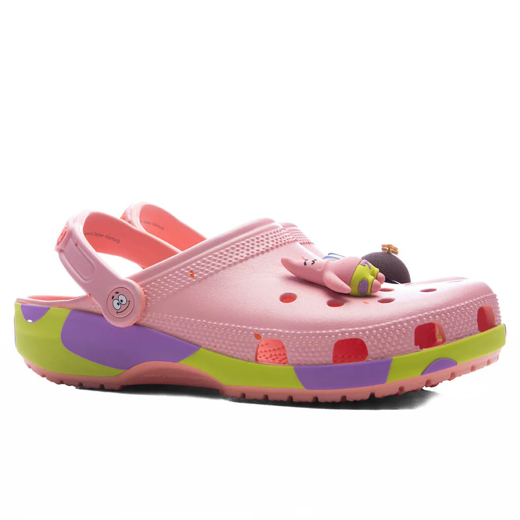 Crocs x Spongebob Patrick Star Classic Clog - Melon - Image 2