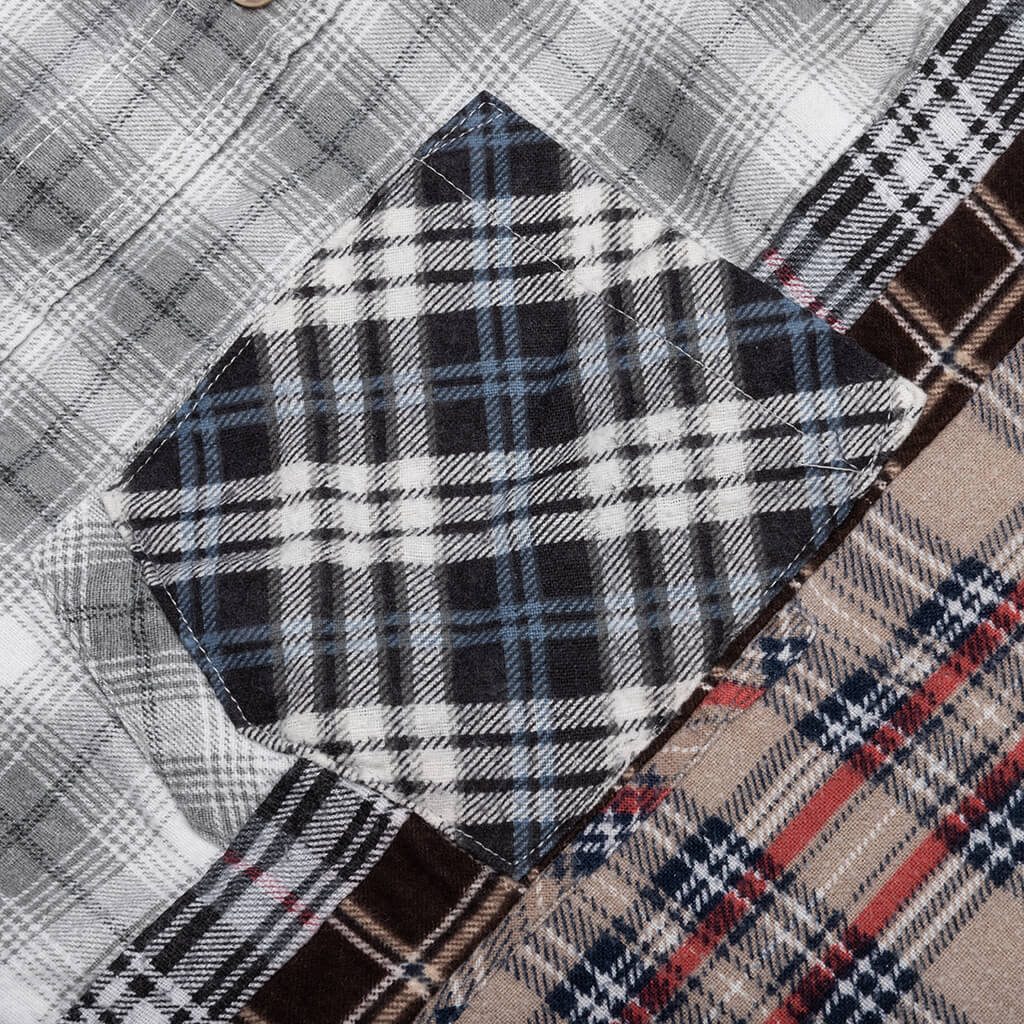 Flannel Shirt 7 Cuts Shirt - Assorted - Image 4