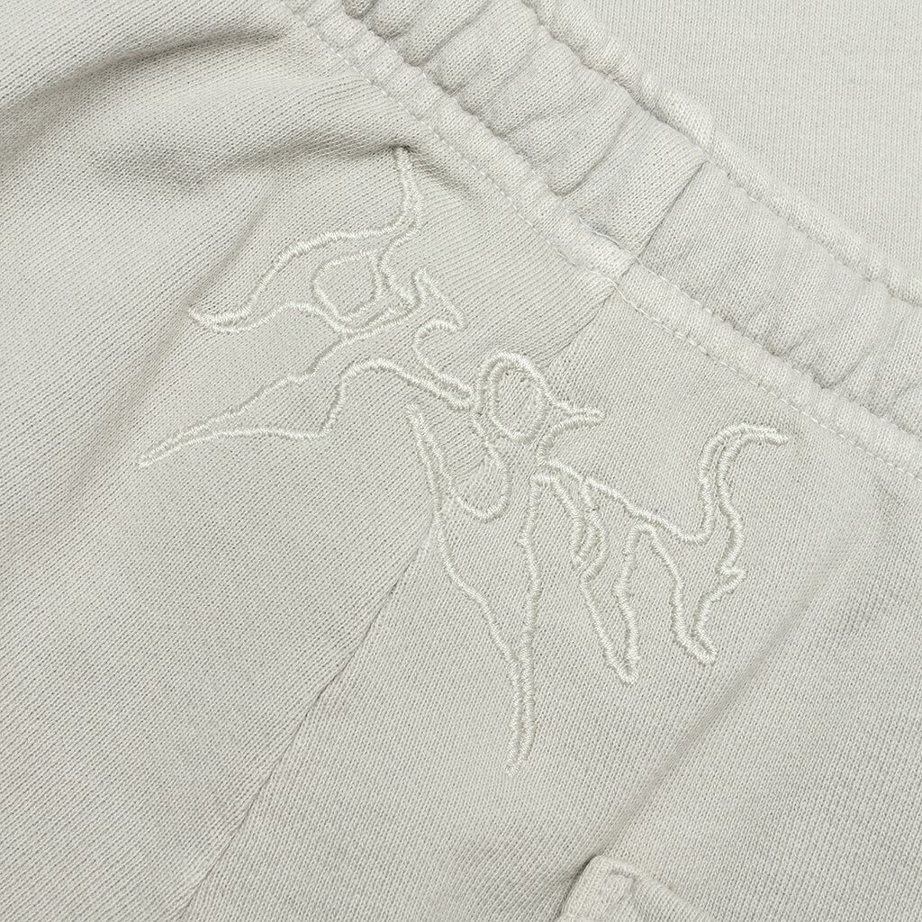 Lian Straight Hem Pant - Cement - Image 3