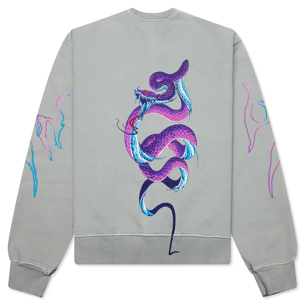 Pit Viper Boxy Crewneck - Cement - Image 2