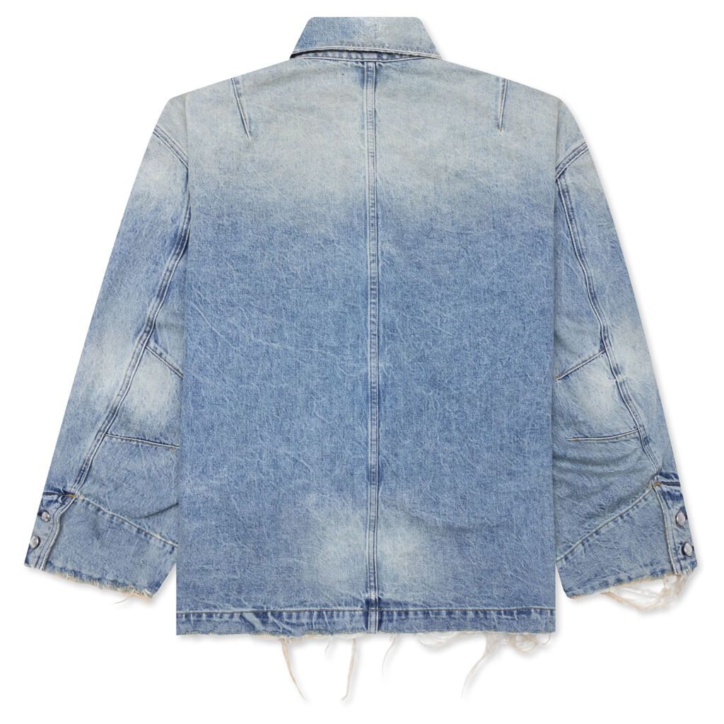 Denim Field Jacket - Light Wash - Image 2