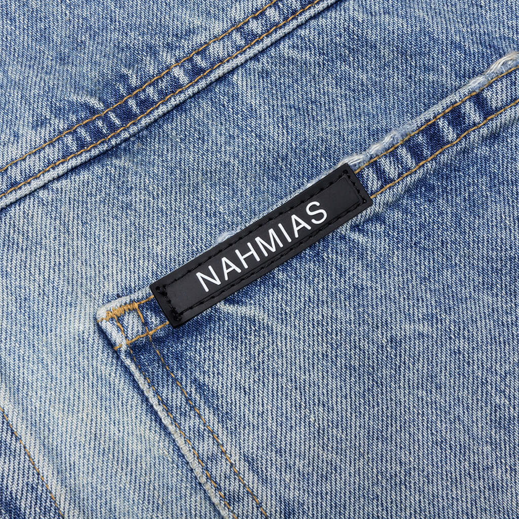 Denim Field Jacket - Light Wash - Image 3