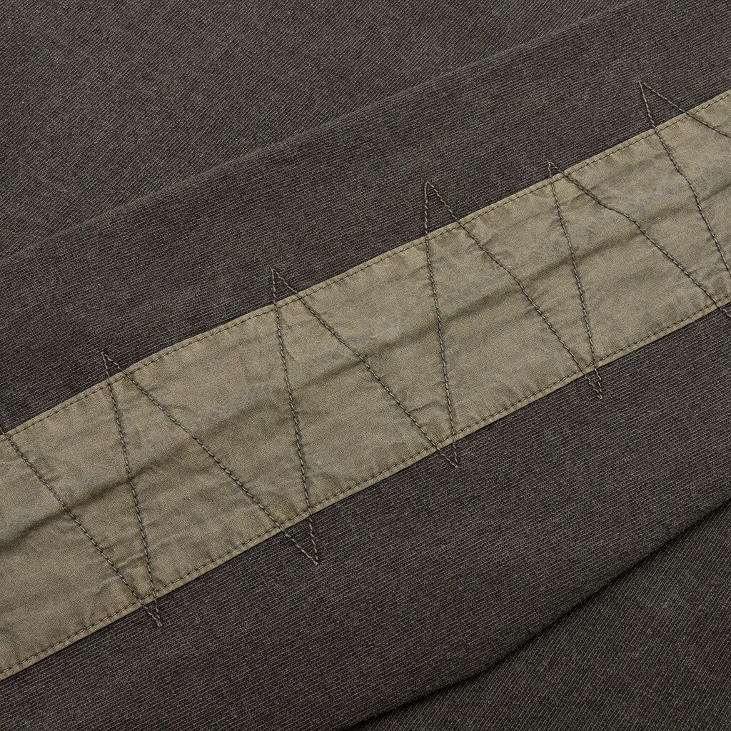 Design Pigment Dyed L/S Crewneck - Olive Drab - Image 5