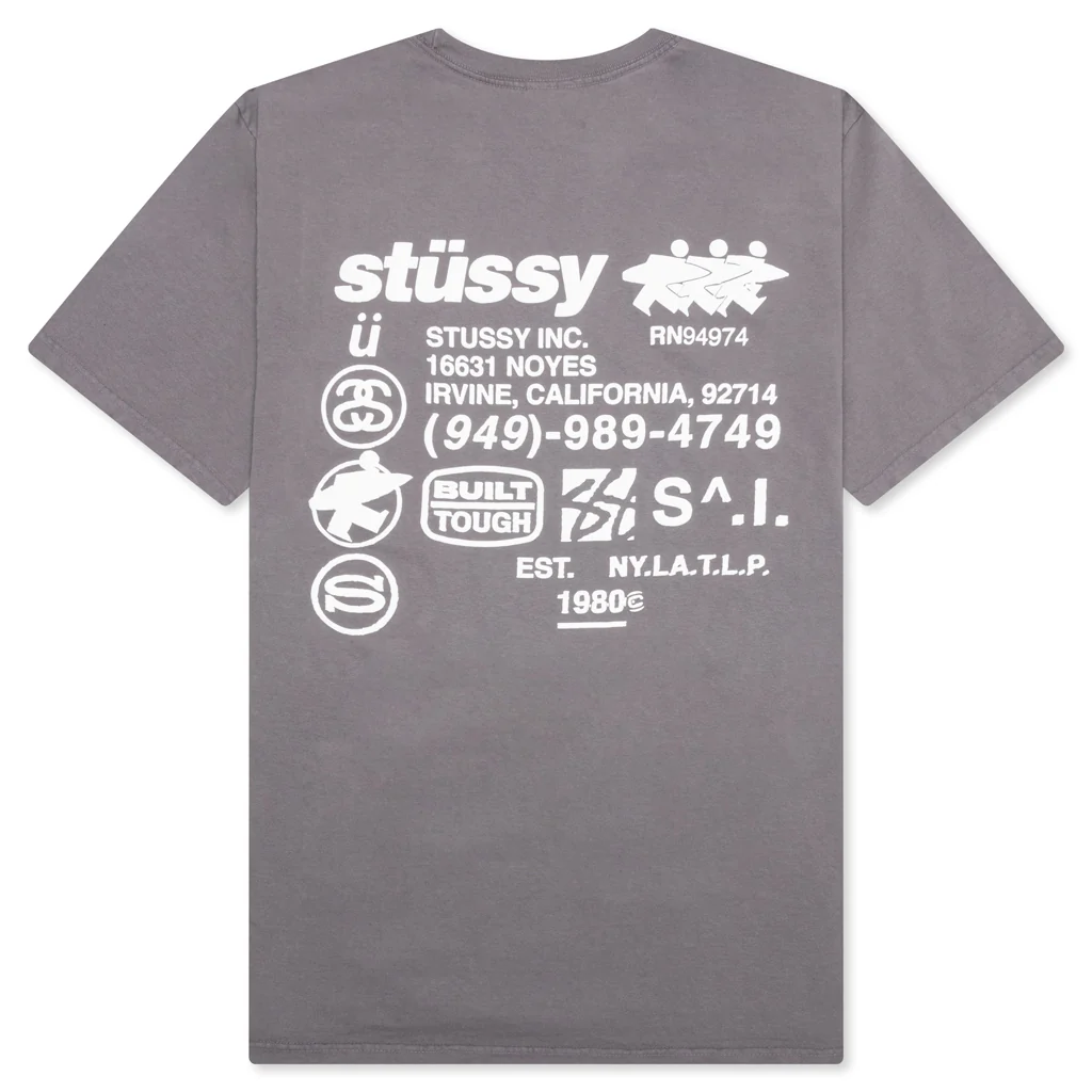 DNA Pigment Dyed Tee - Shark - Image 2