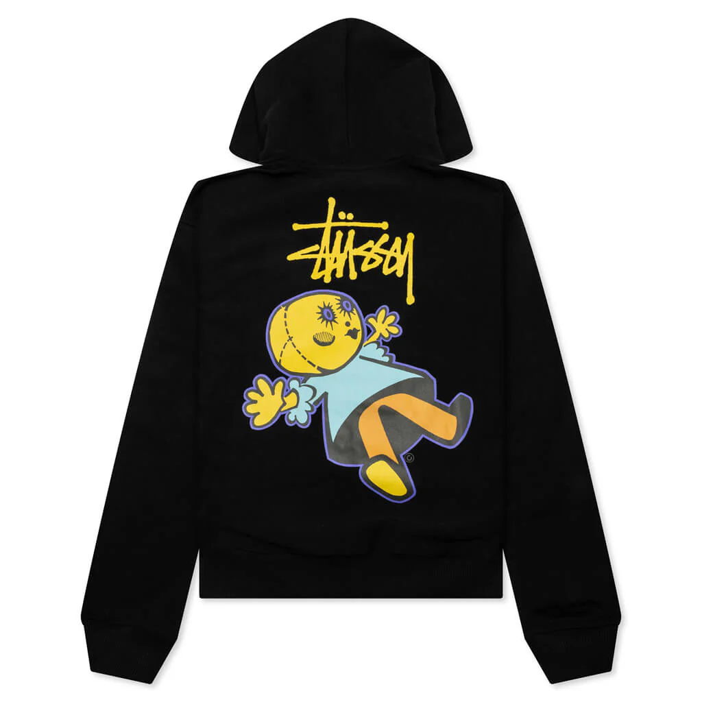 Dollie Zip Hoodie - Black - Image 2