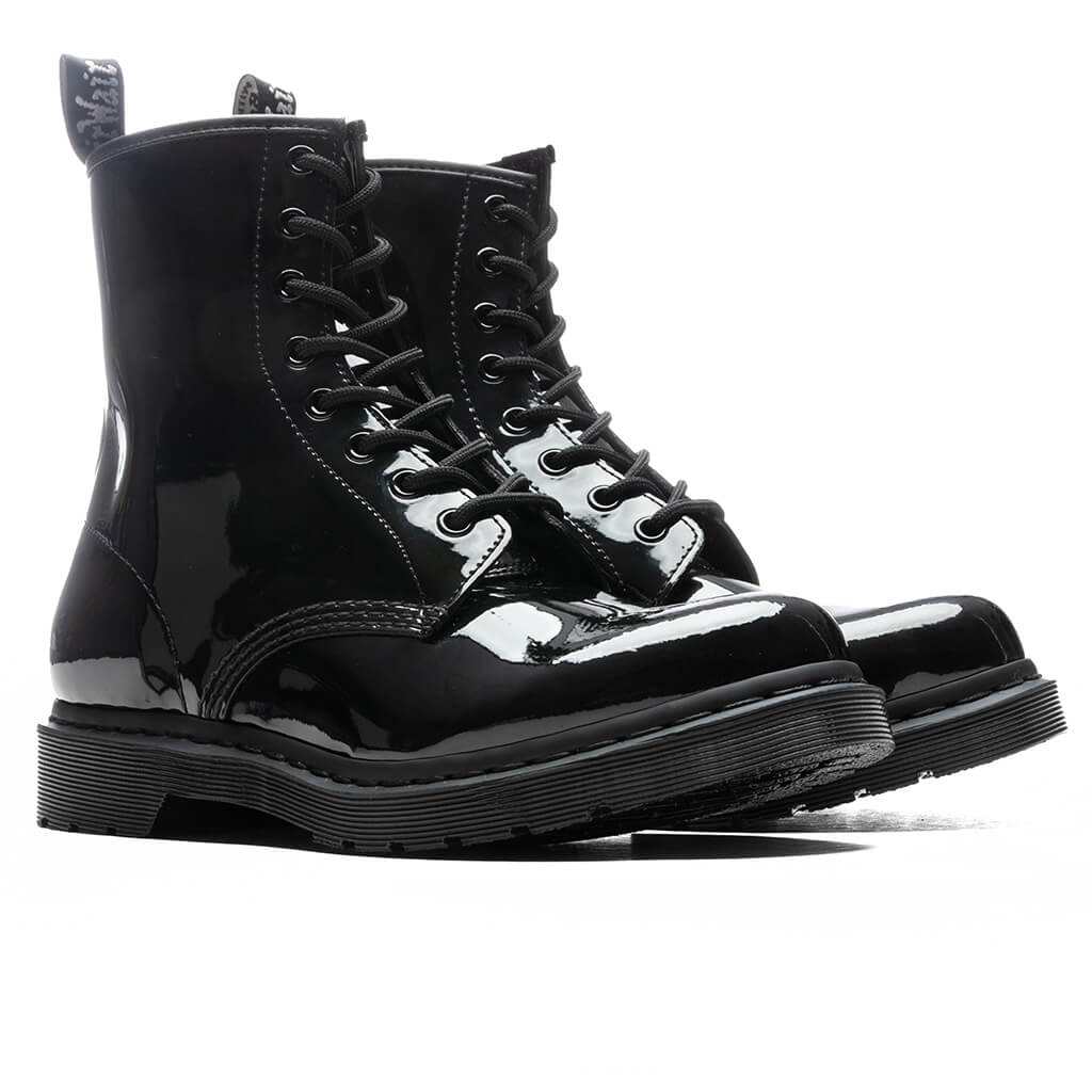Women's 1460 Patent Lamper - Mono Black - Image 2