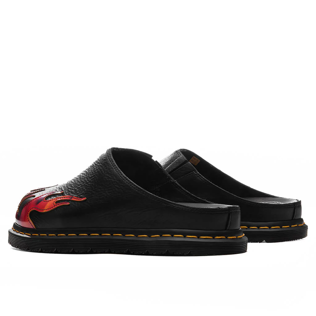 San Mule Flame - Black/Vibrant Red/Dms Yellow - Image 3