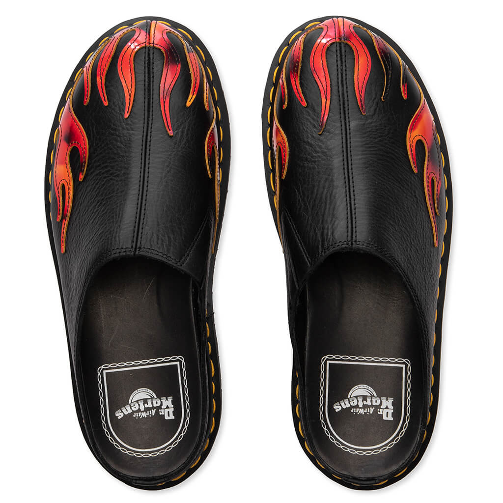 San Mule Flame - Black/Vibrant Red/Dms Yellow - Image 4