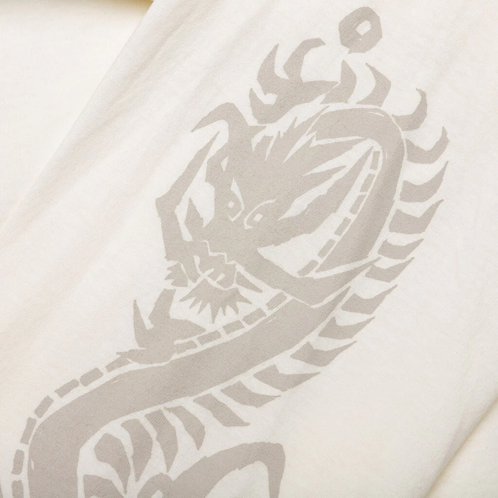 Dragons Pig. Dyed L/S Tee - Natural - Image 5
