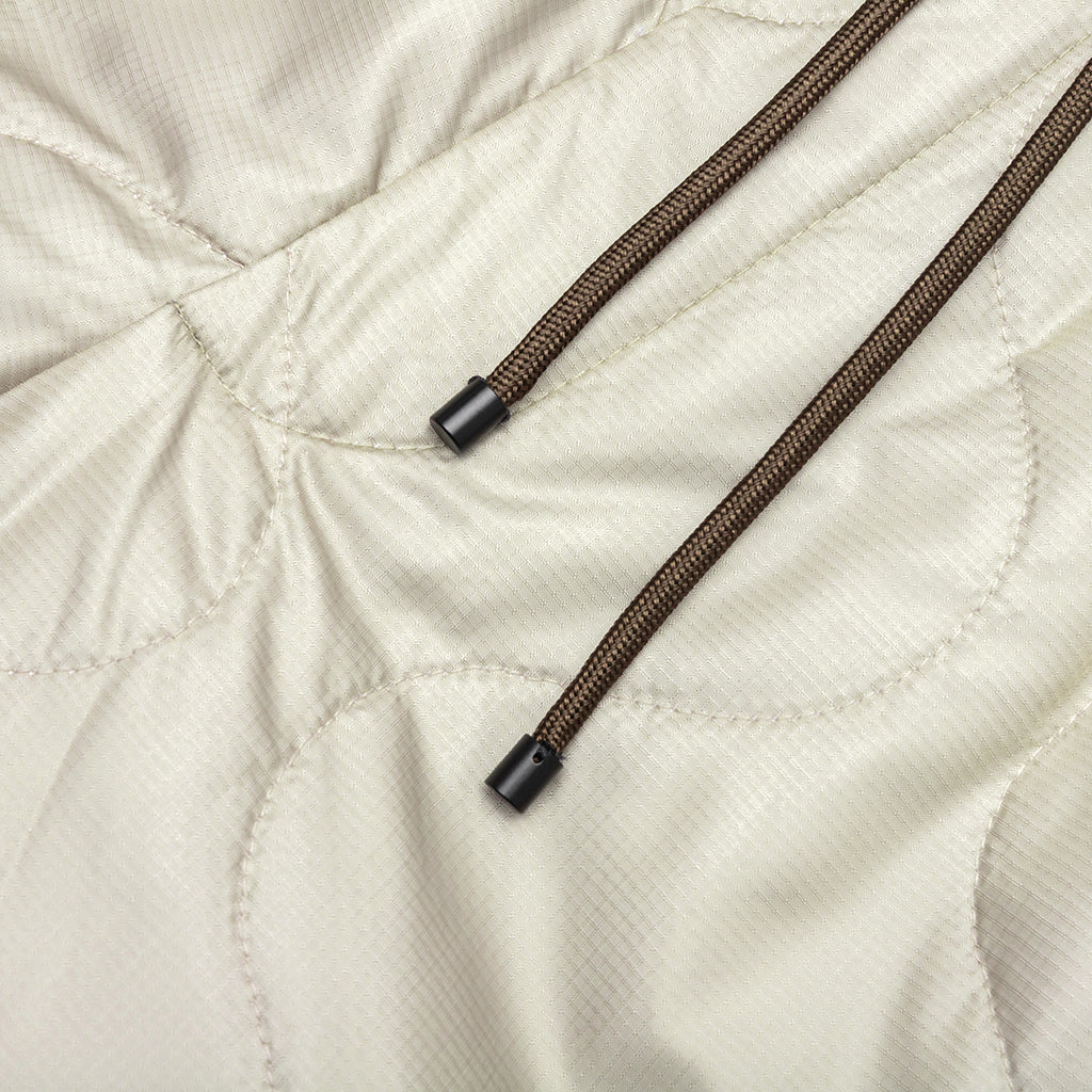 Pleaded Padded Pants - Sand - Image 5