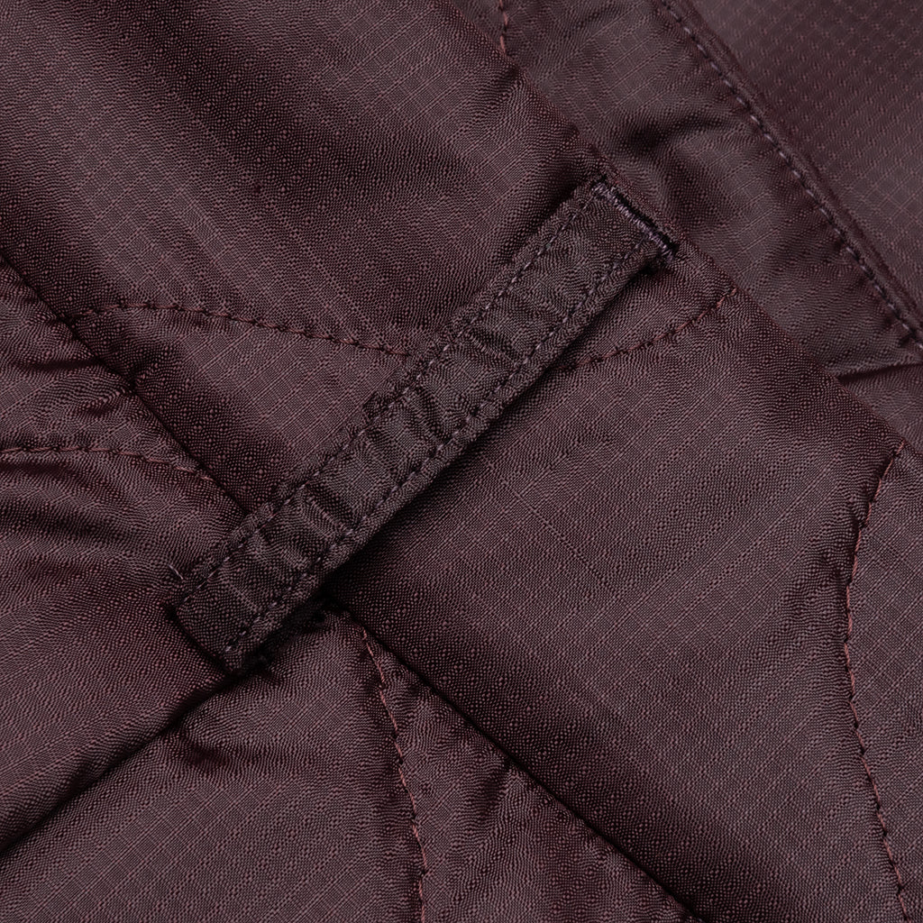 Pleaded Padded Shorts - Auburn - Image 4