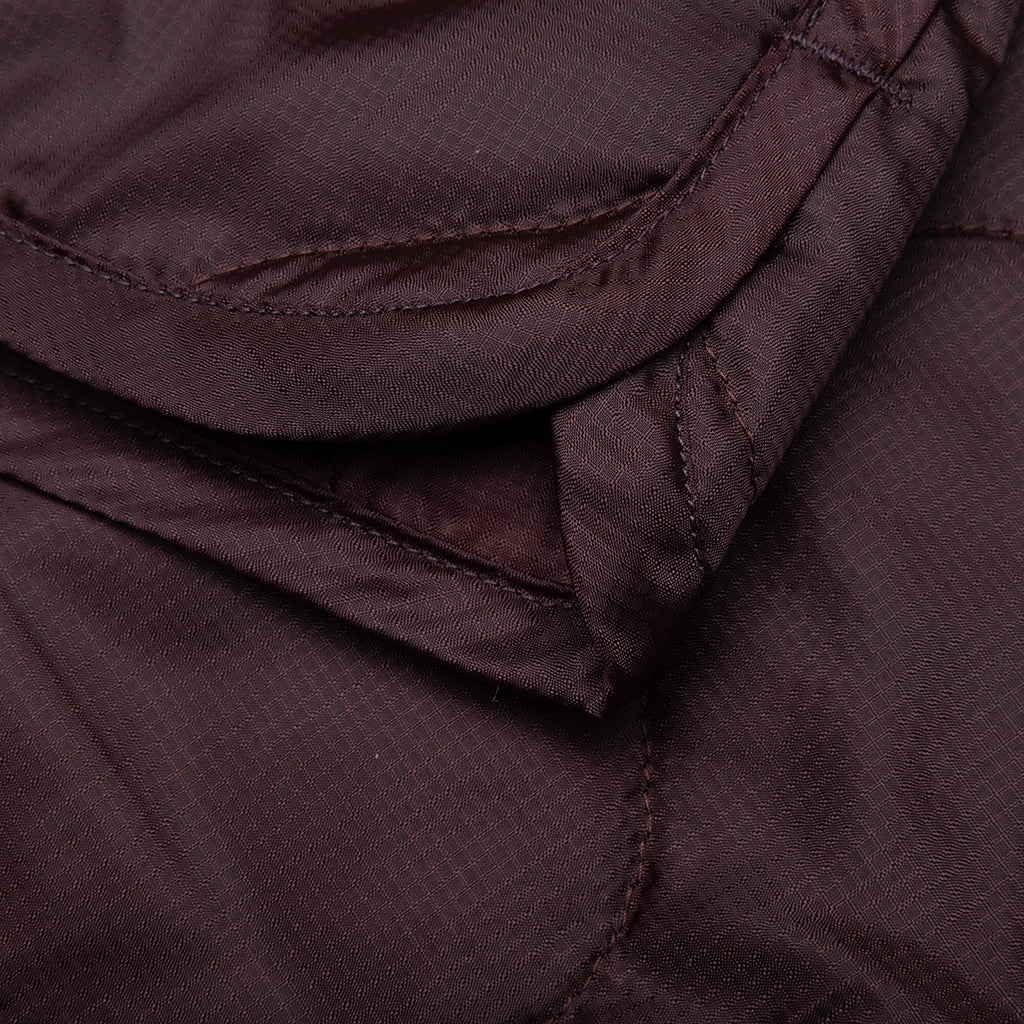 Pleaded Padded Shorts - Auburn - Image 5