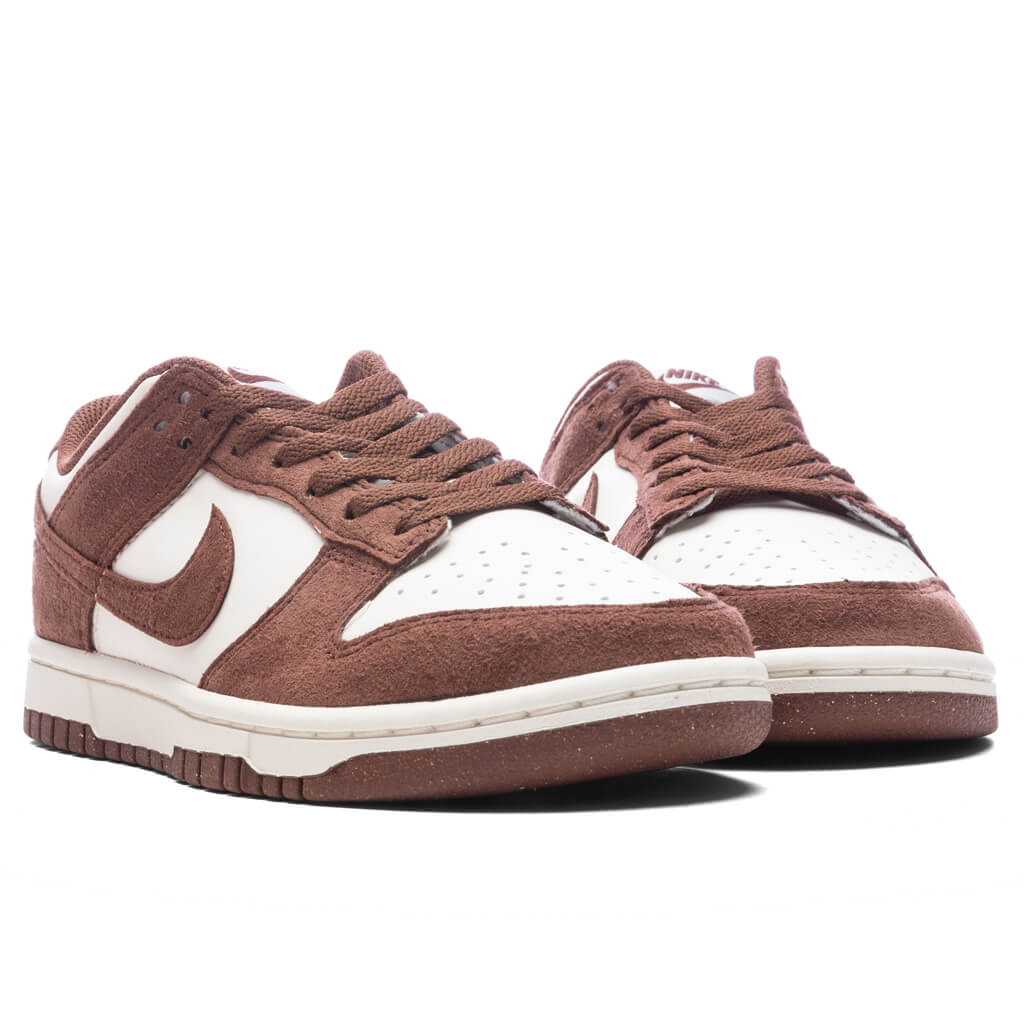 Women's Dunk Low - Phantom/Red Sepia/Sail - Image 2