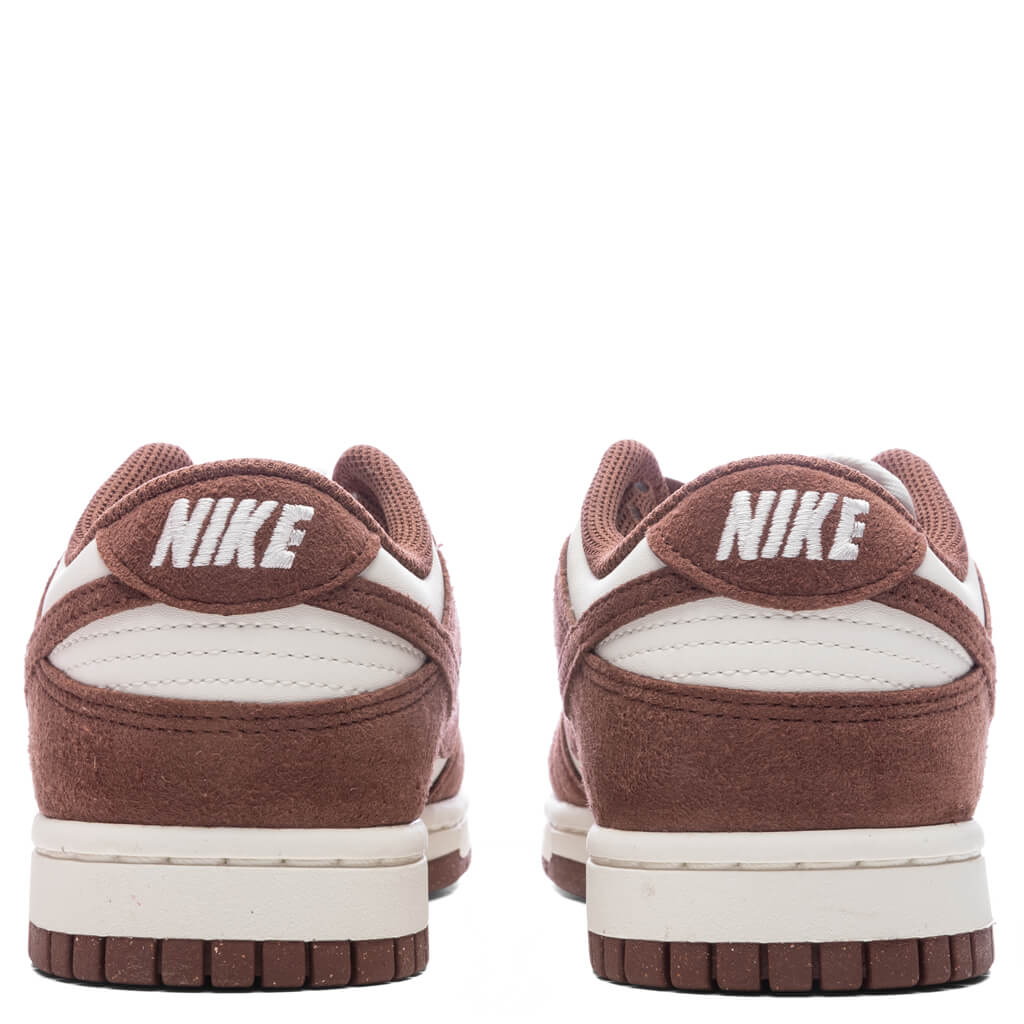 Women's Dunk Low - Phantom/Red Sepia/Sail - Image 4