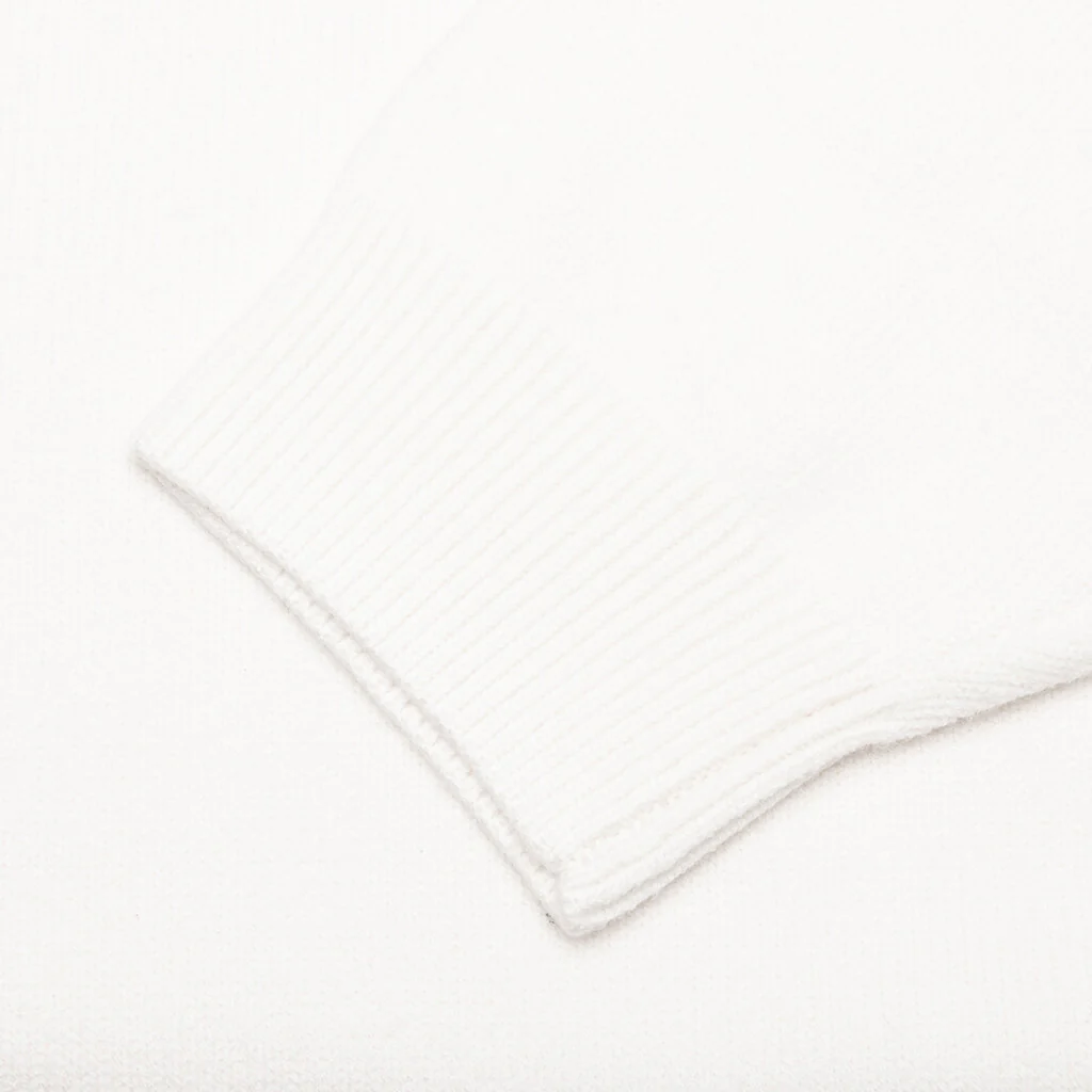 Essentials Knit Polo - Cloud Dancer - Image 3